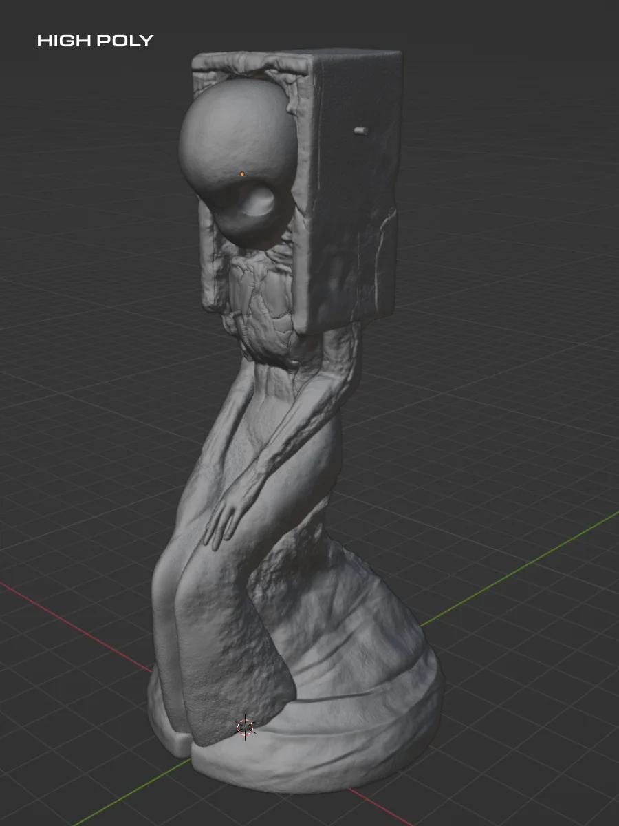 SCP-173 - 3D Models product image (2)