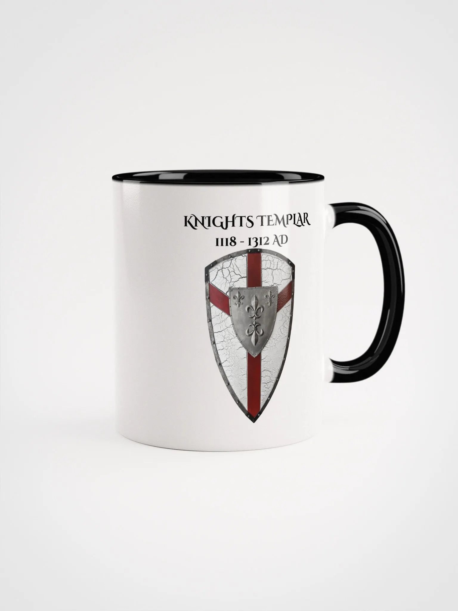 KNIGHTS TEMPLAR 1118 - 1312 AD Shield Ceramic Mug product image (8)