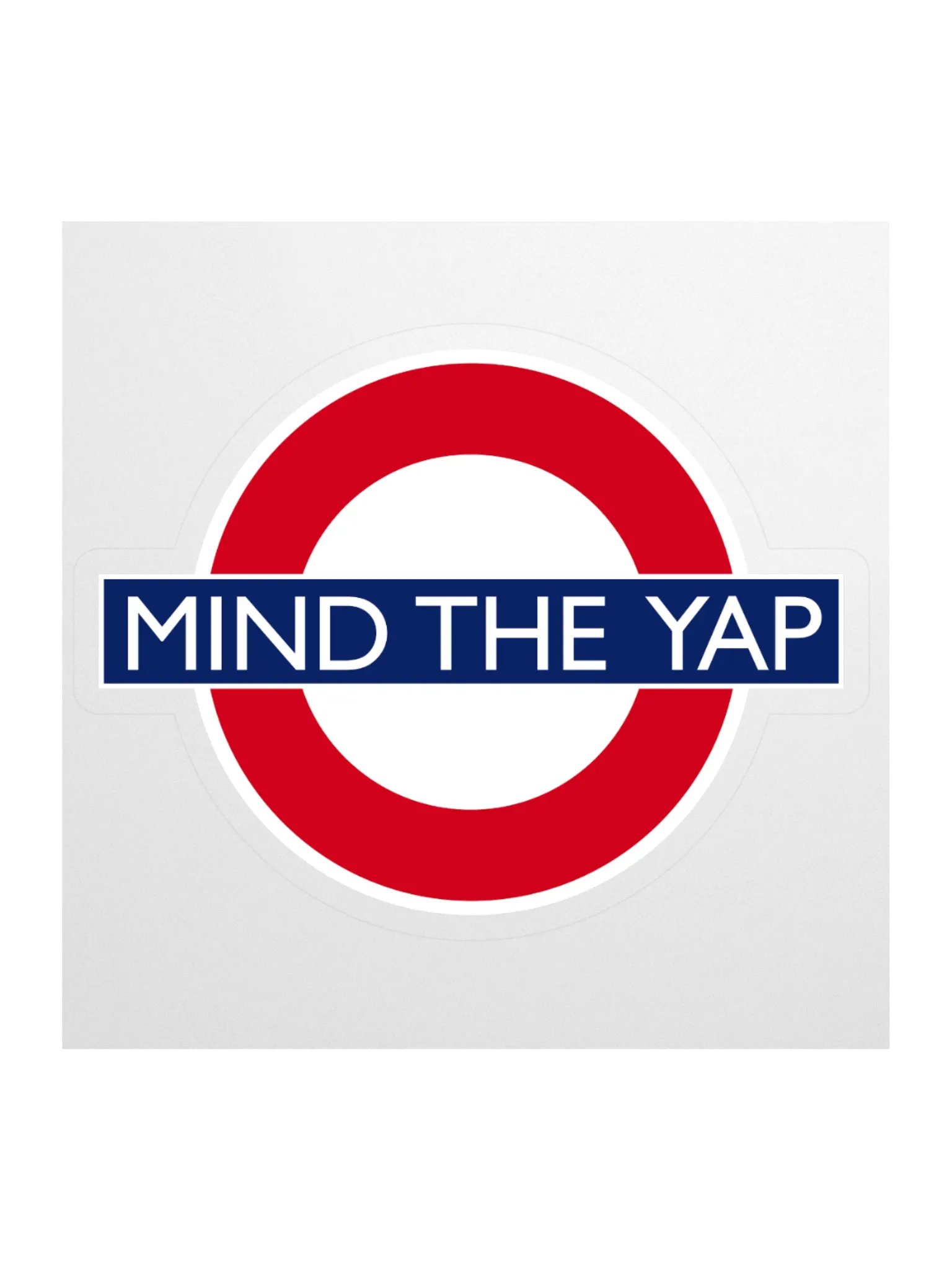 mind the yap sticker product image (1)