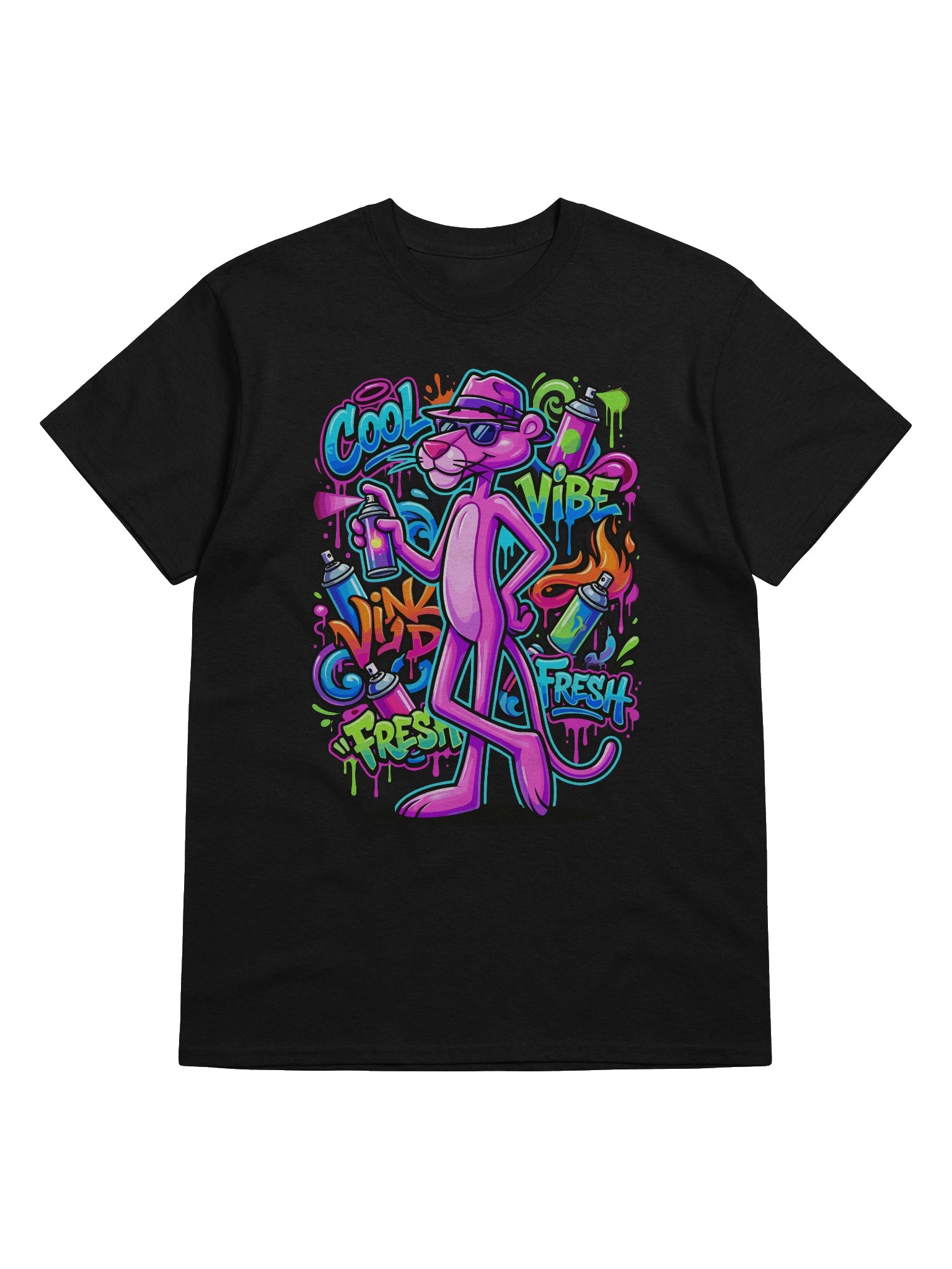 Pink Panter graffiti t-shirt product image (38)
