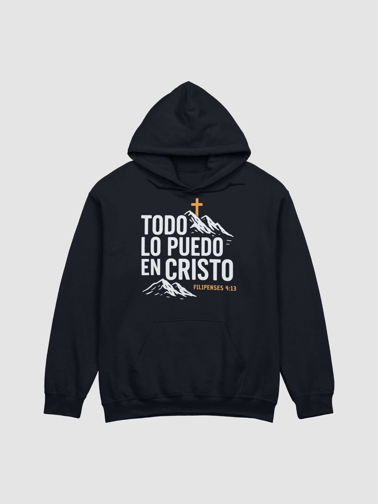 Sudadera Unisex Con Capucha | Todo lo puedo en Cristo product image (13)