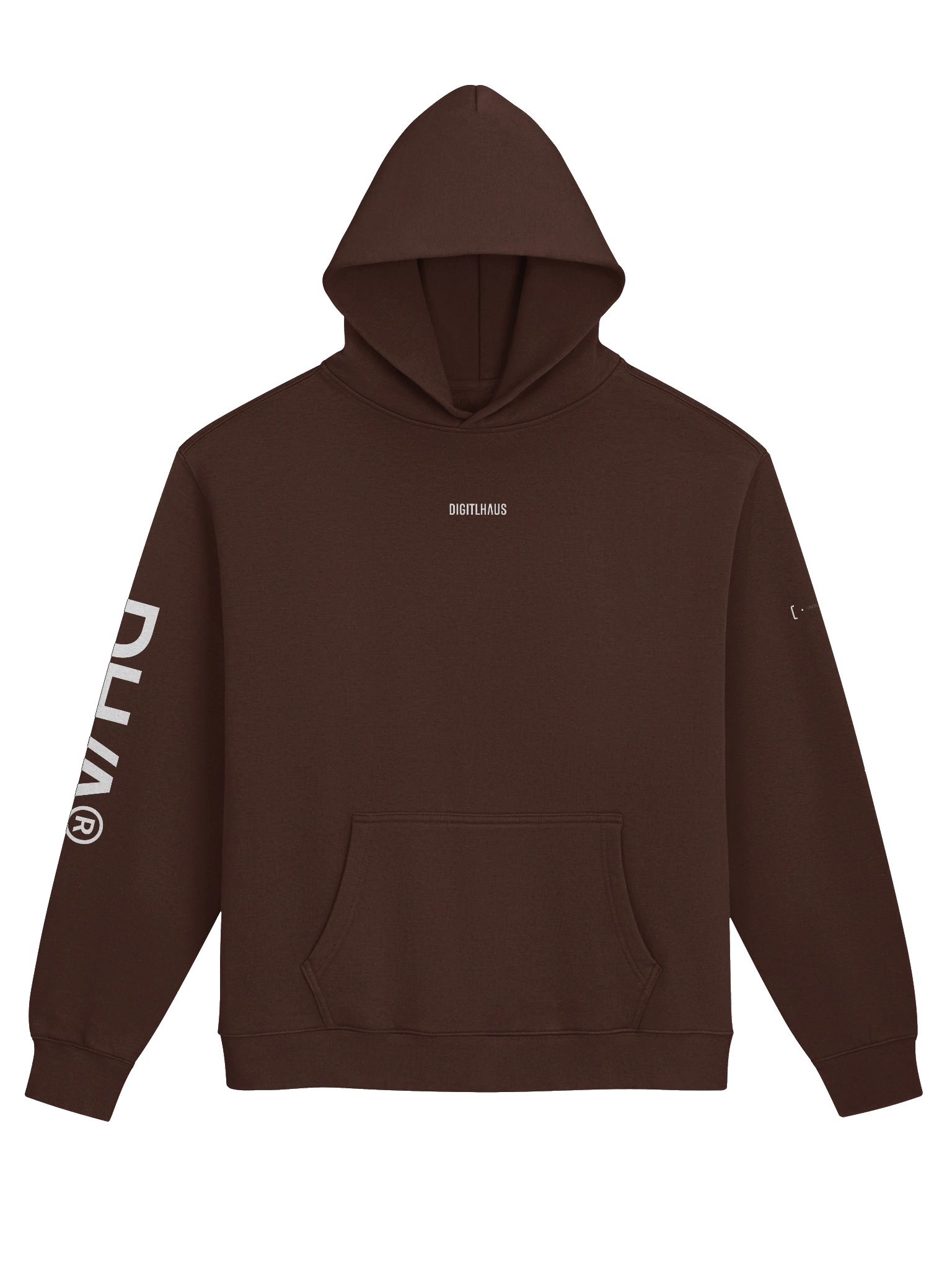 DigitlHaus Hoodie Oversized - Chocolate product image (2)