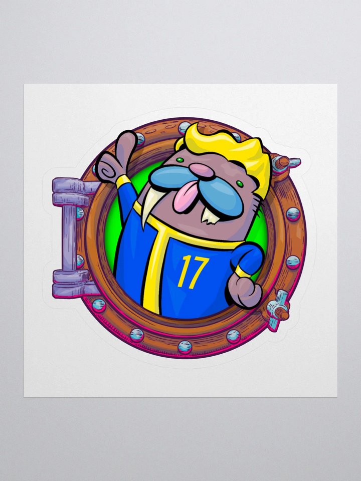 Vault 17 William Sticker product image (1)