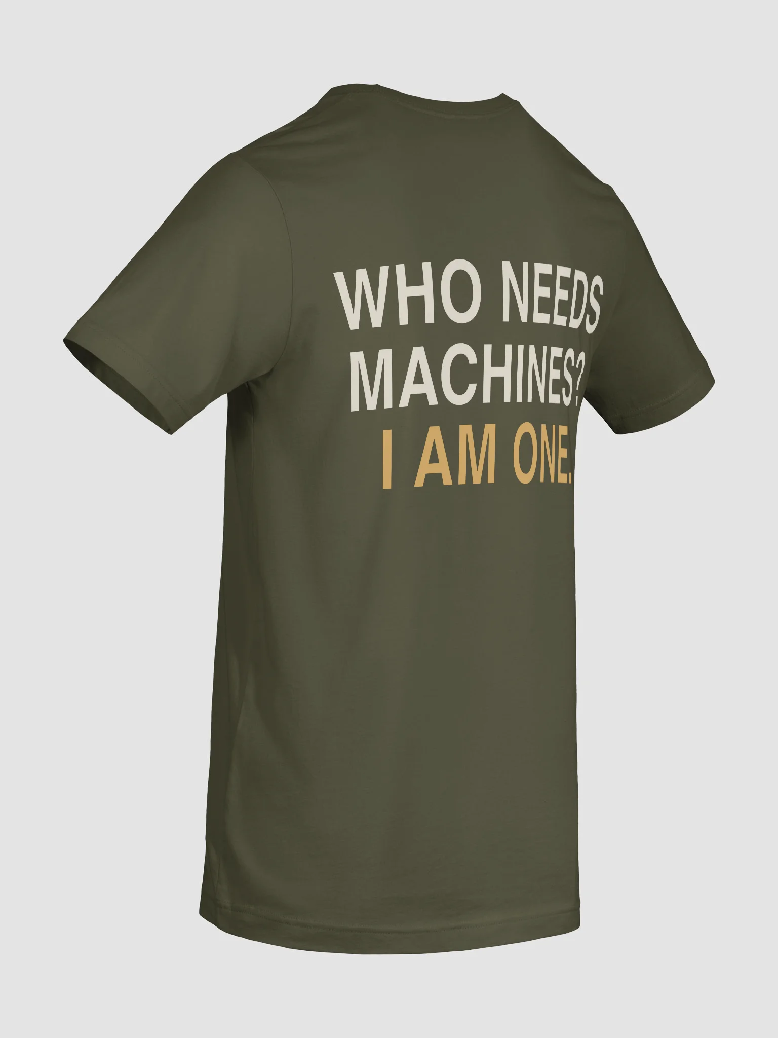 Who Needs Machines? Tee product image (8)
