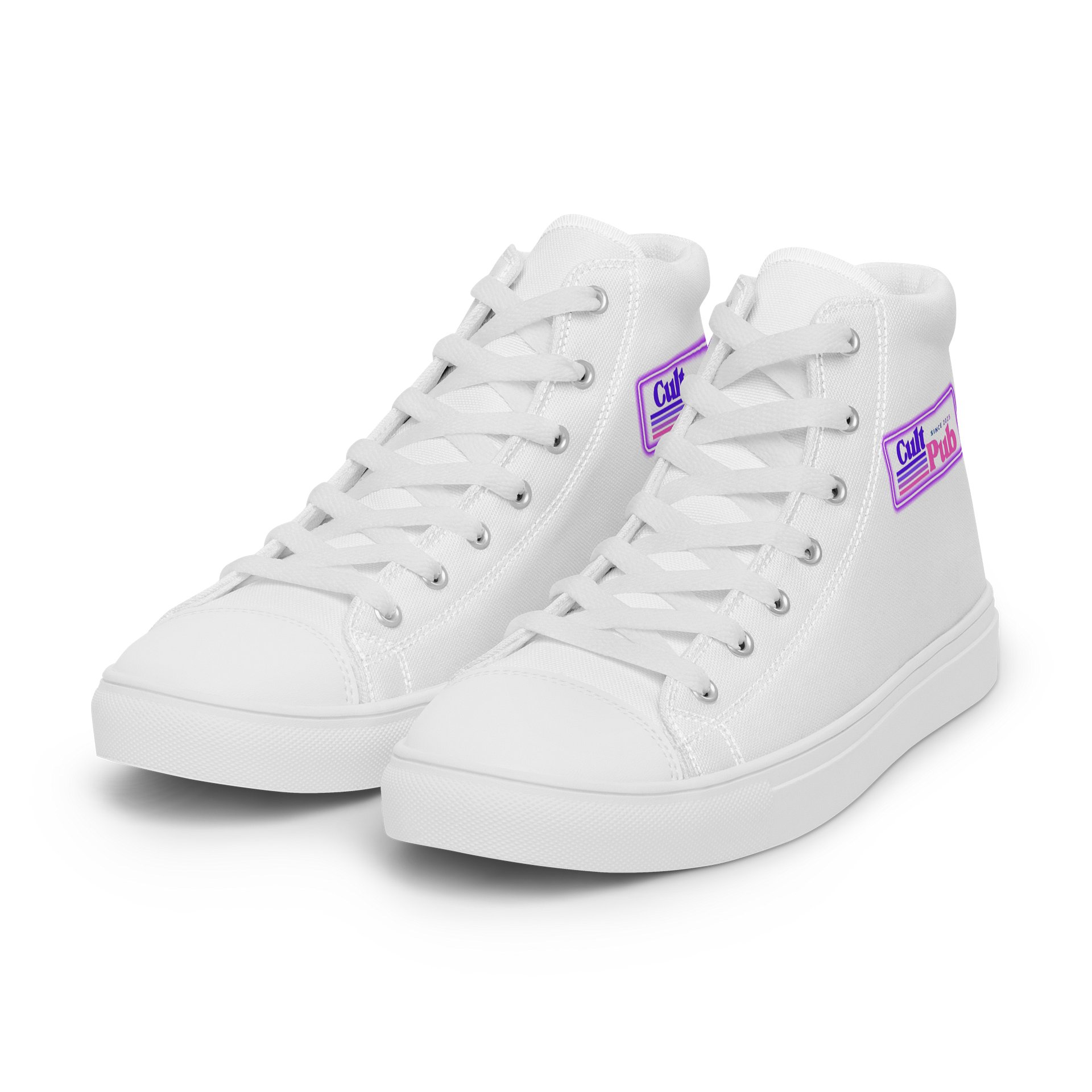 Mens - Cult Pub Classic White High-Tops product image (5)