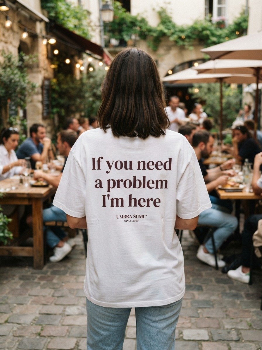 If You Need a Problem I'm Here Funny Unisex T-Shirt product image (2)