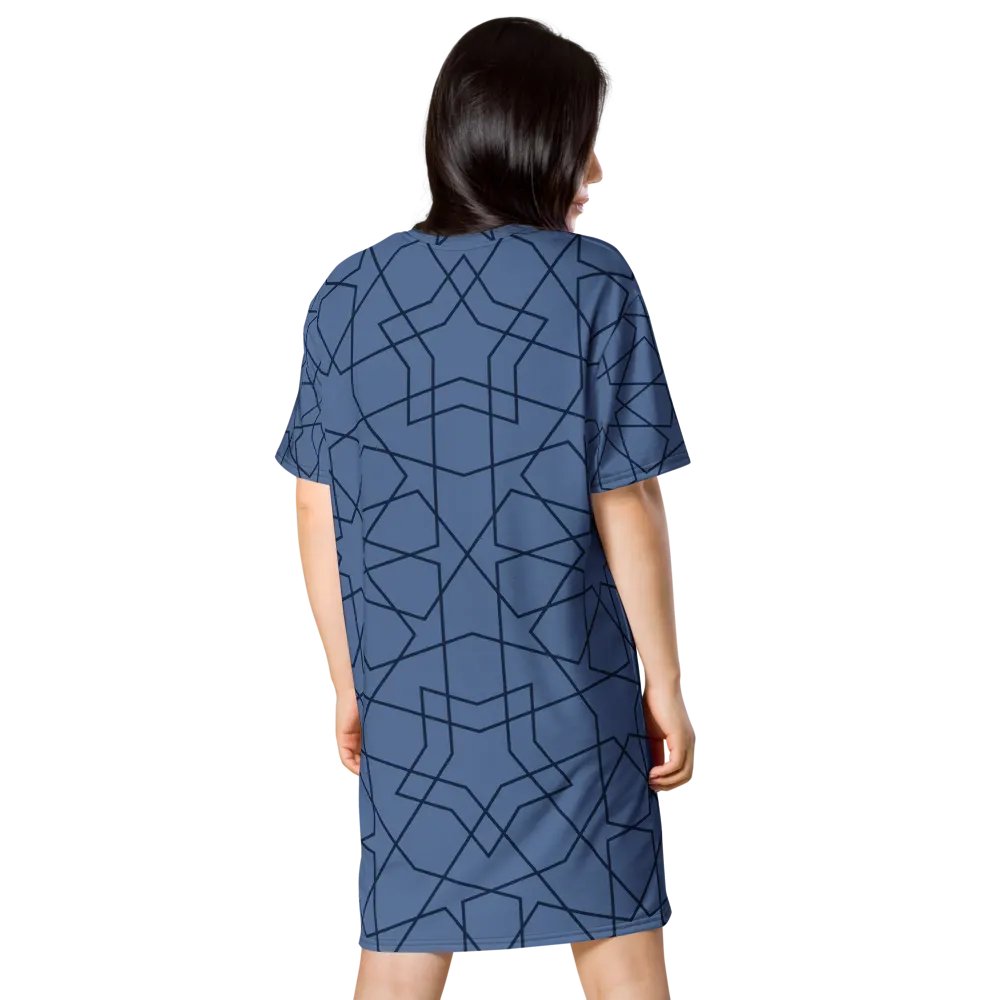 All-Over Print T-Shirt Dress product image (2)