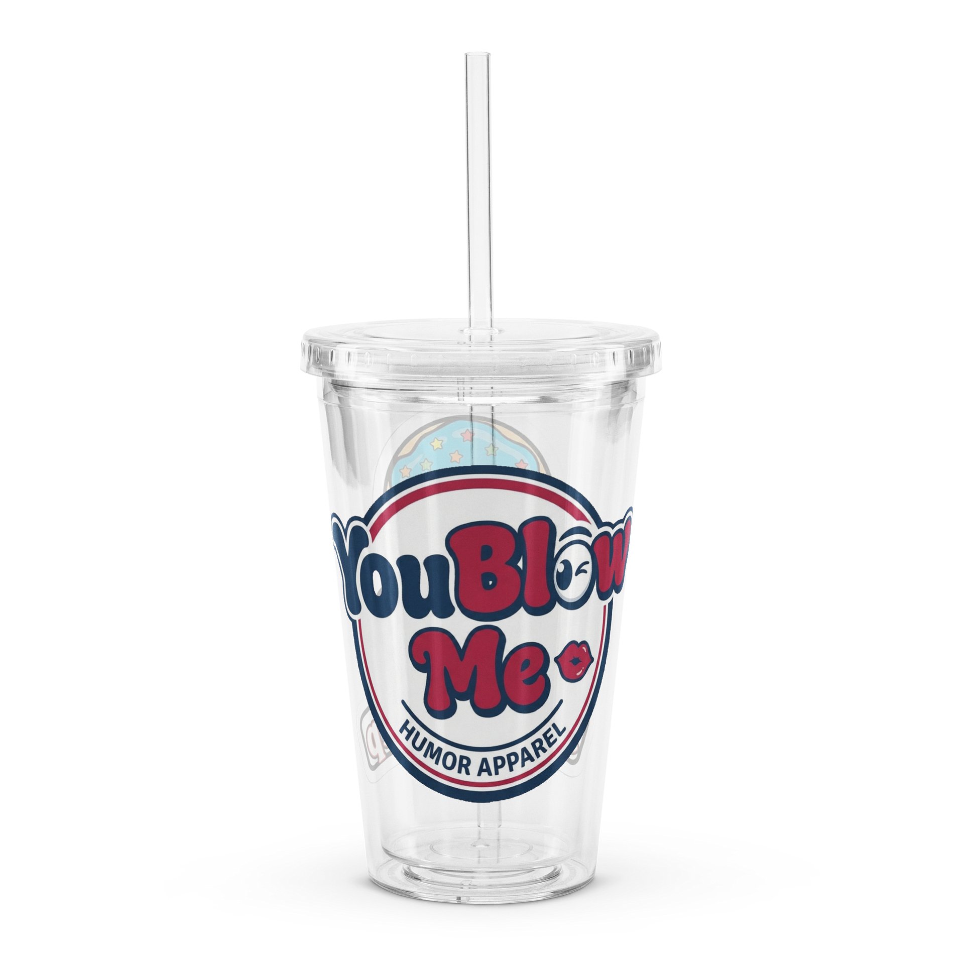 Just The Tip - Custom Double Wall Clear Plastic Tumbler product image (3)