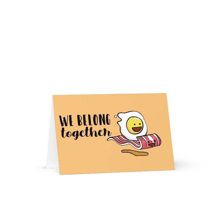 We belong together Greeting Card product image (1)