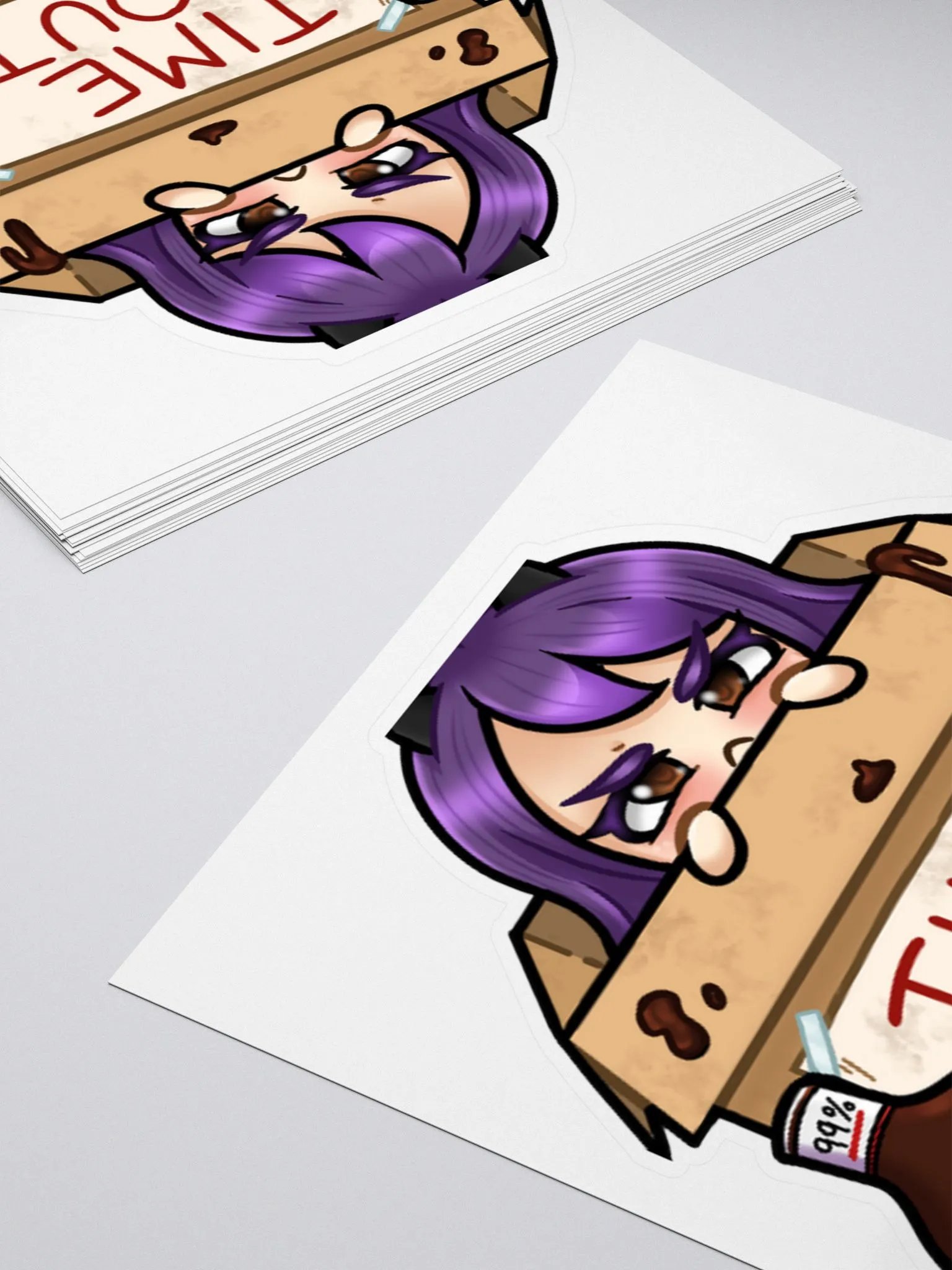 Time-Out Box Sticker product image (4)