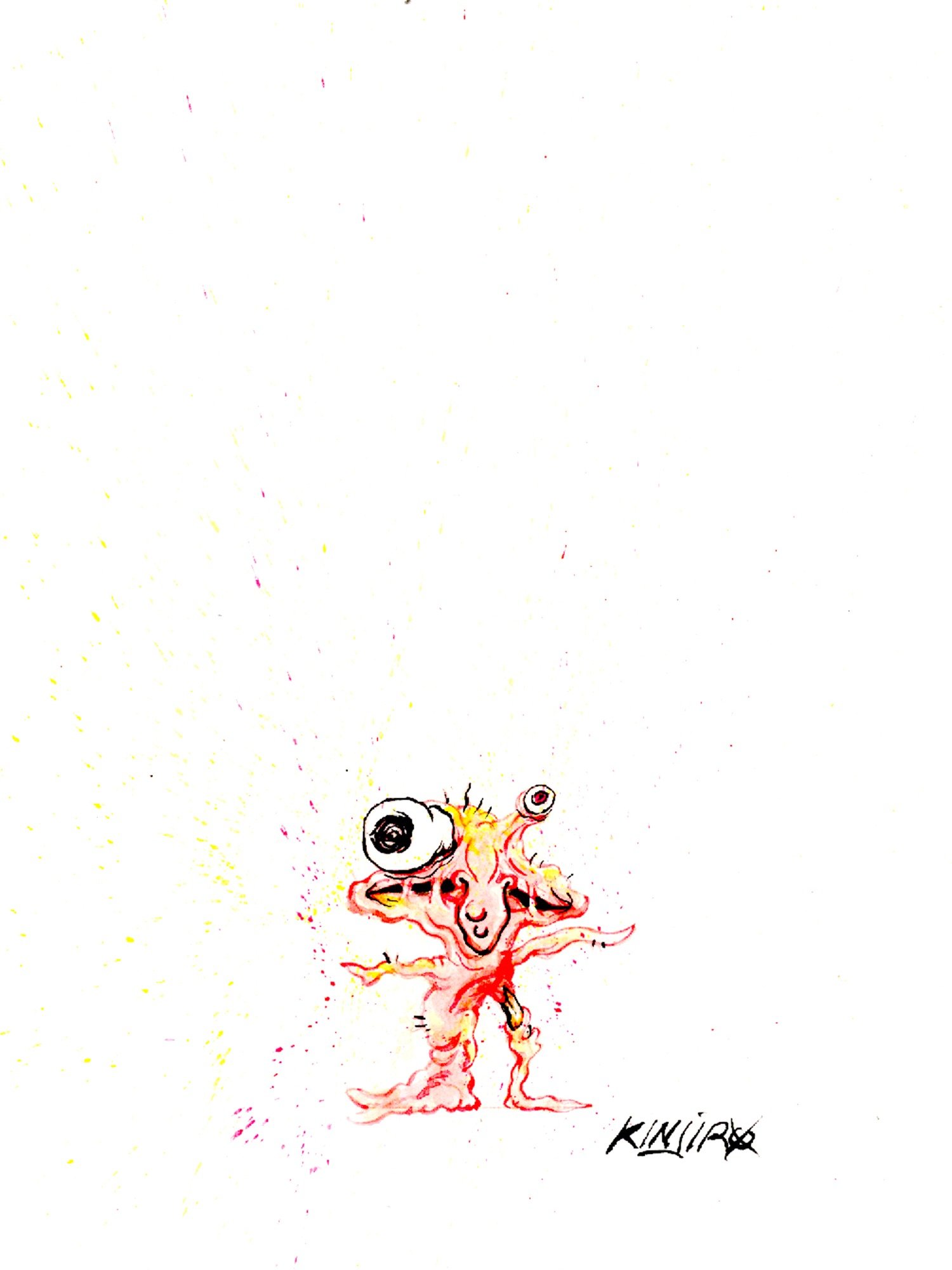 HOMUNCULUS! (Original Watercolor Painting) product image (1)