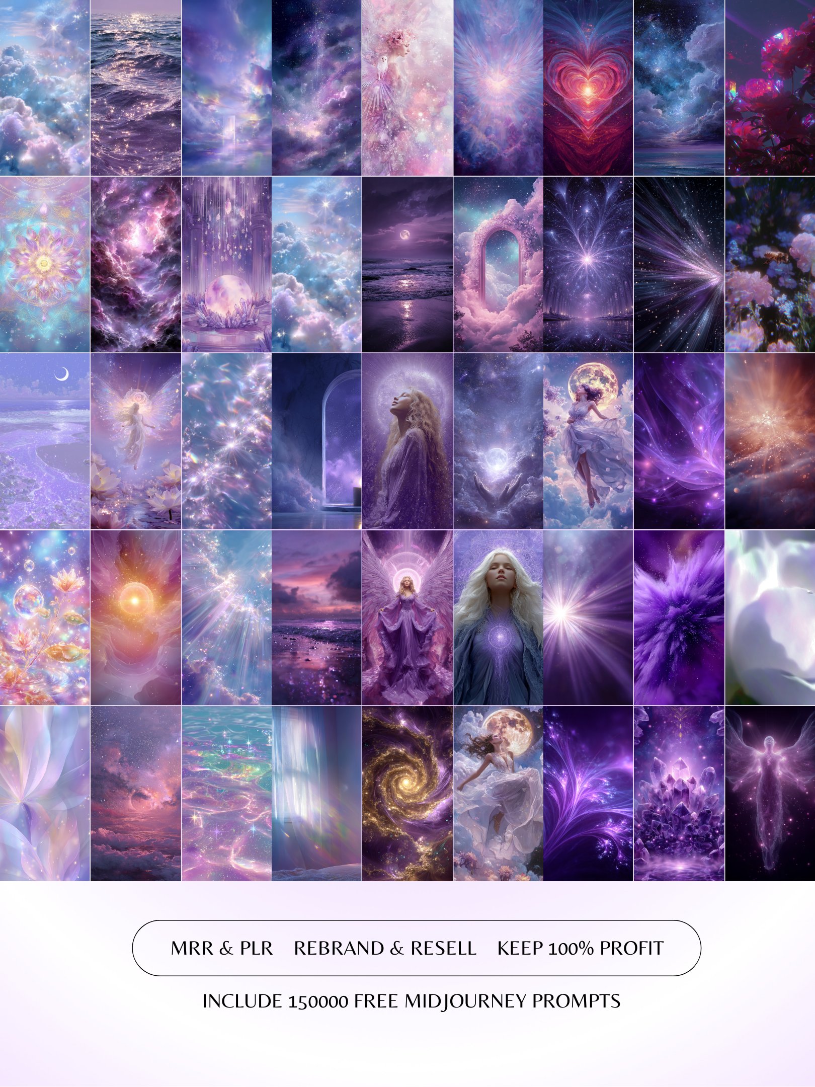 Spiritual Coach | 100 Aesthetic Stock Images (MRR Included) product image (7)
