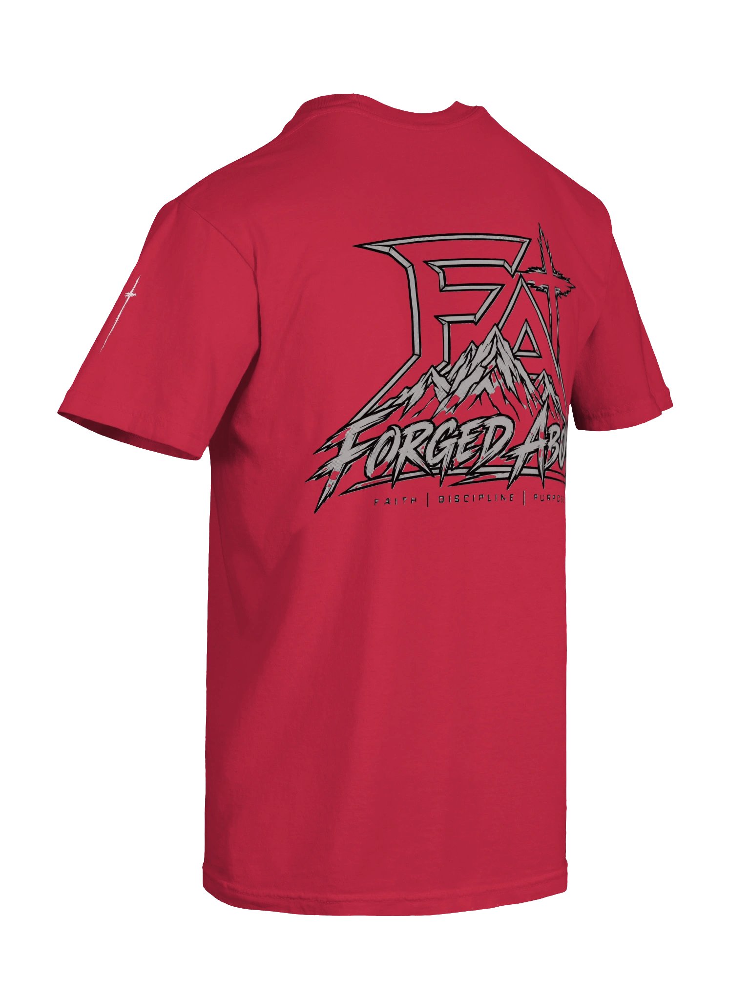Forged Above Comfort Colors Heavyweight Tee product image (8)