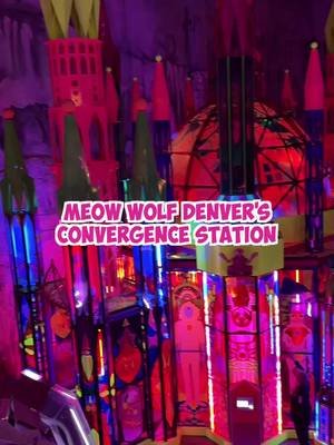 Come with me to Meow Wolf Denver's Convergence Station!   You know I love immersive art experiences and Meow Wolf was such an amazing one! I loved how unique and immersive it was. Also did you know about the SECRET mission you can play there? Just ask the staff about it!   #meowwolf #artexperience #immersiveexperience