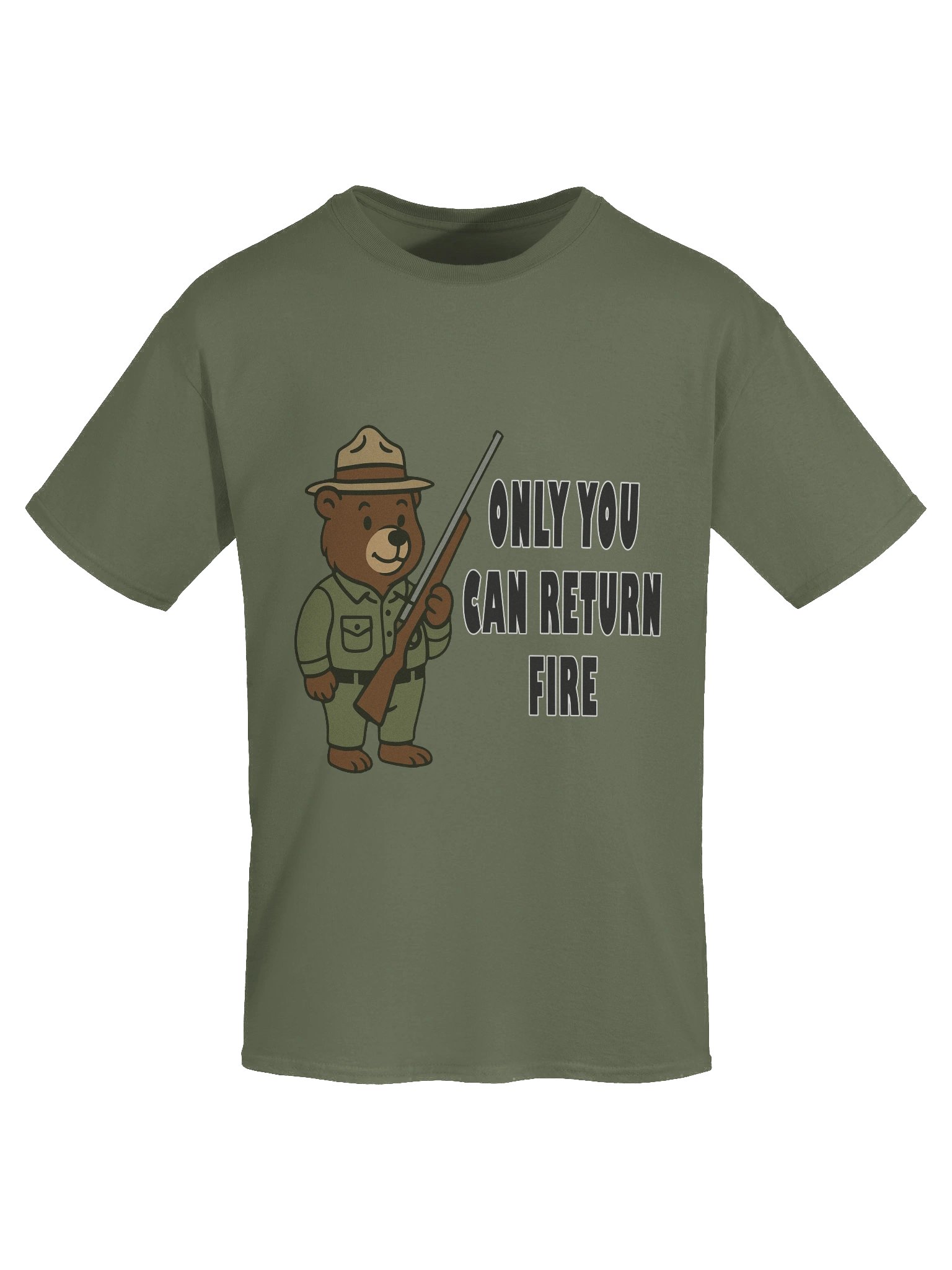Only You Can Return Fire Tee product image (14)