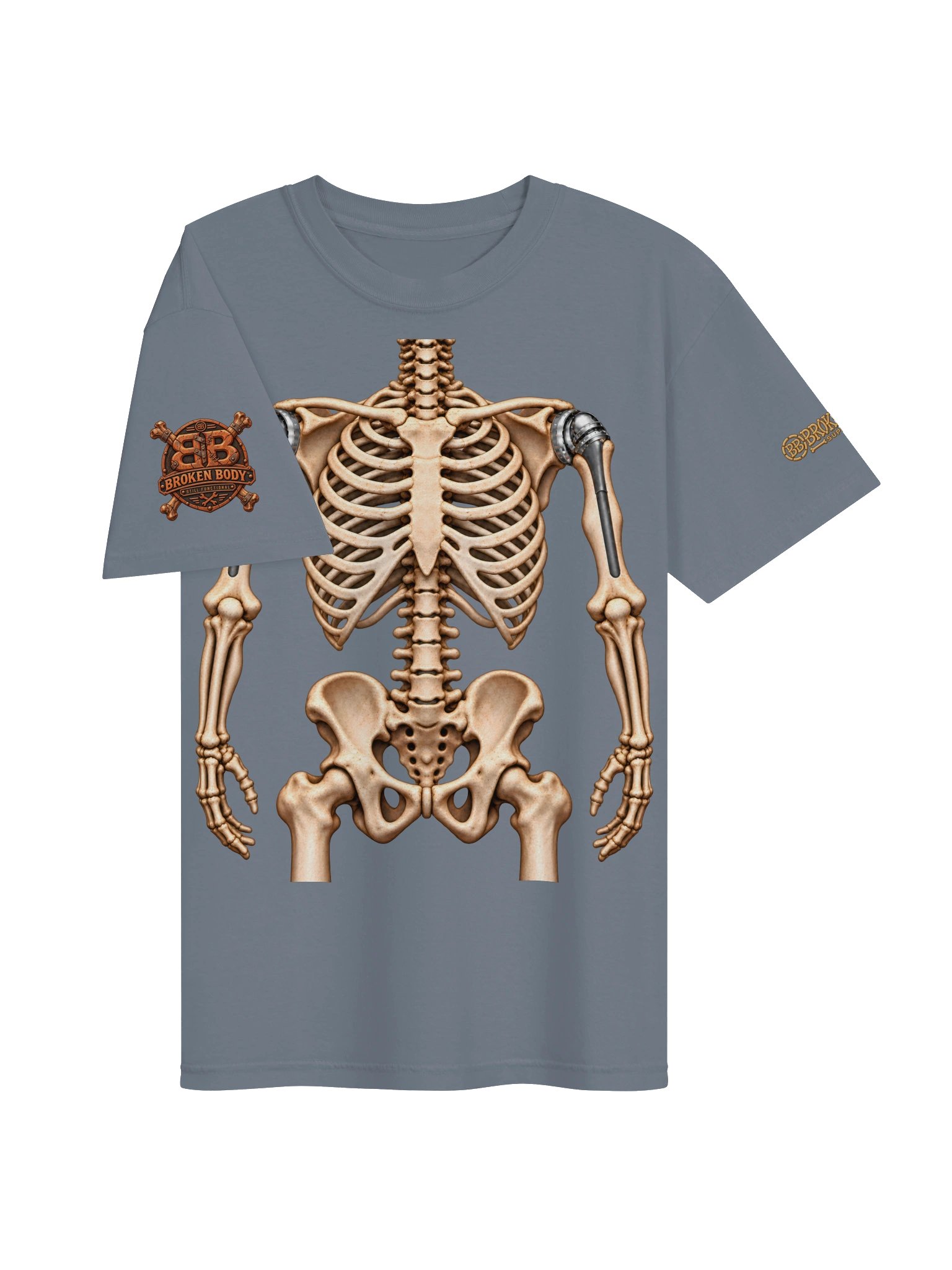 Bilateral Shoulder Surgery Shirt — Aftermarket Parts Two-Shoulder Tee | Rebuild Shop product image (5)
