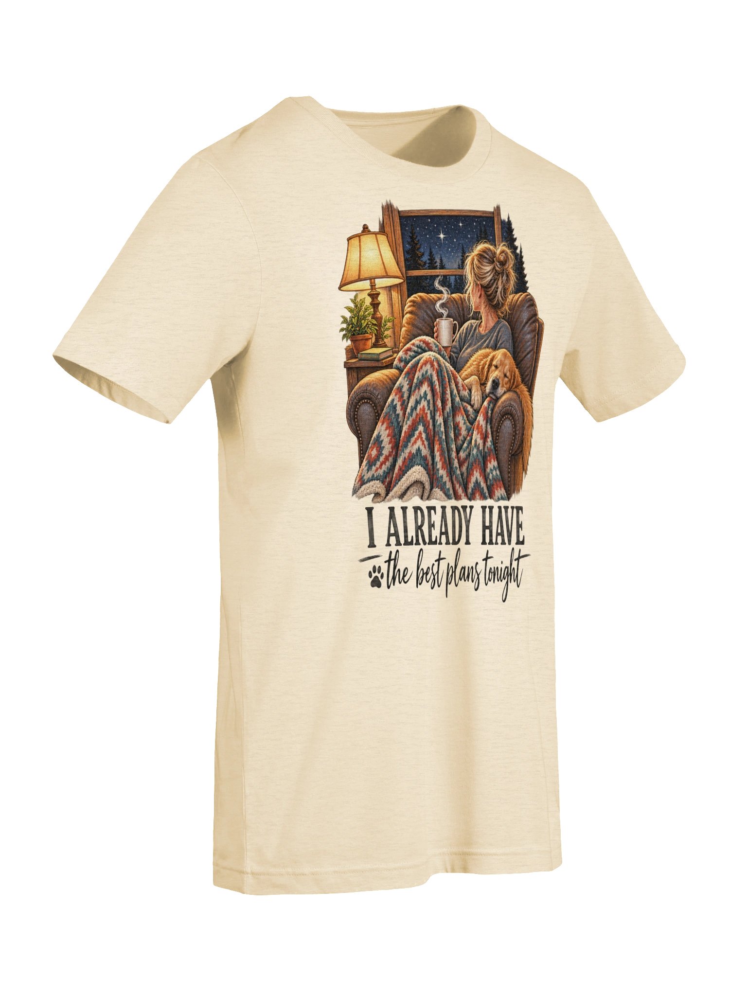 I Already Have the Best Plans Tonight Dog Lover Tee product image (78)