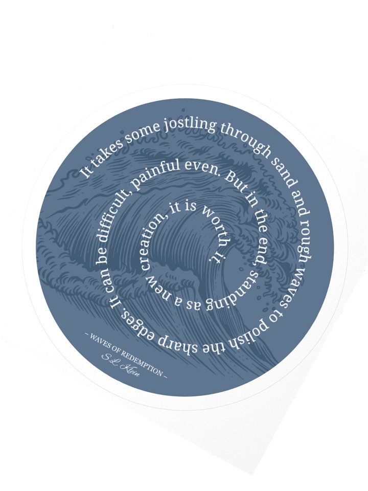 Waves of Redemption Sticker product image (3)