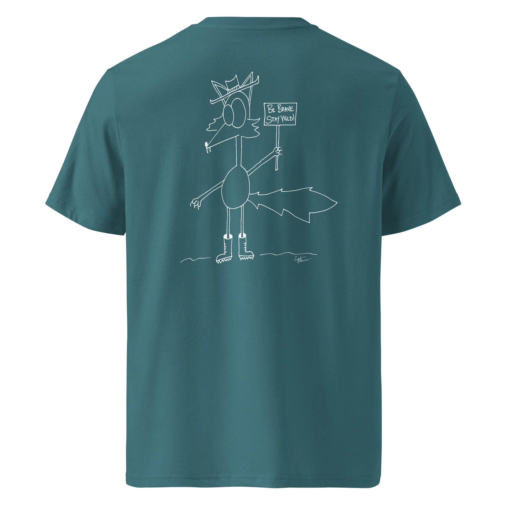 Coyote's Sketchbook - Coyote - Organic Unisex T-Shirt product image (37)