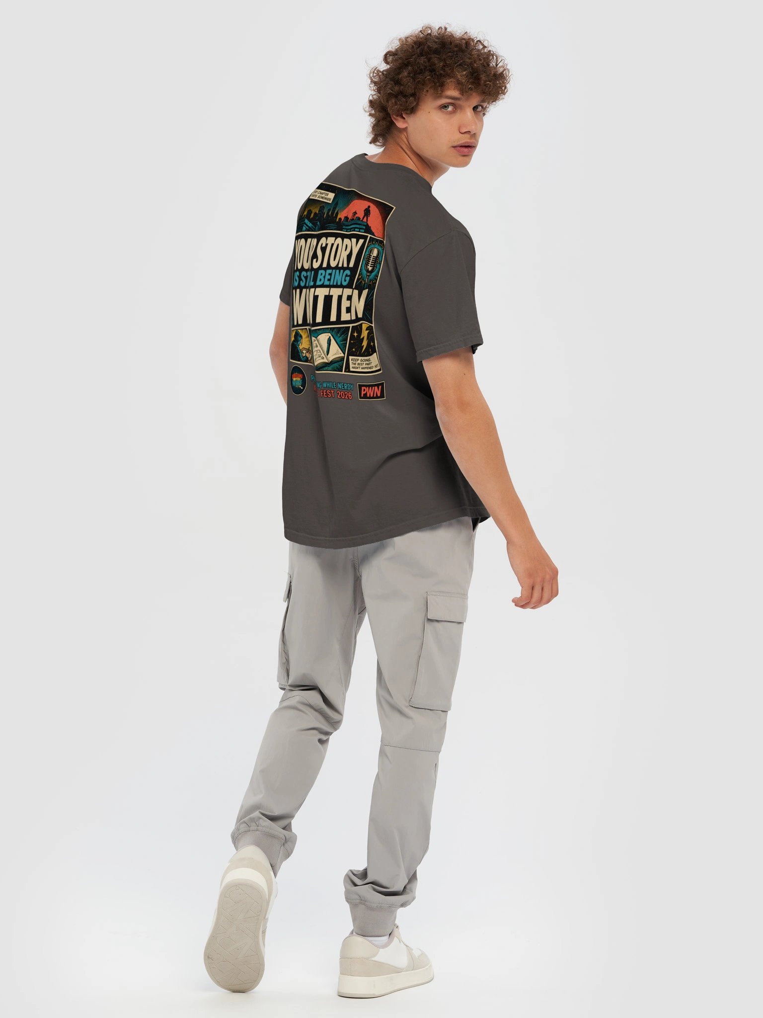 Origin Story — Feel Fest 2026 Heavyweight T-Shirt product image (8)