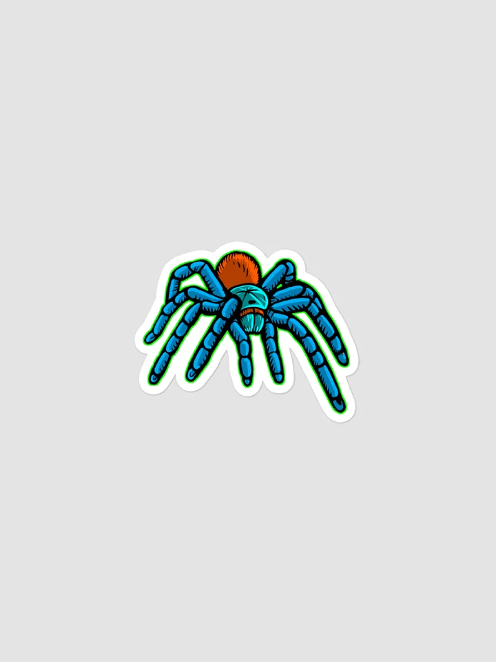 Green Bottle Blue Bubble-free stickers product image (1)