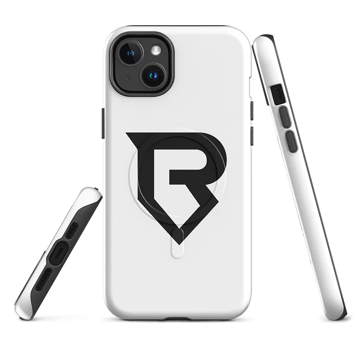 R White Tough iPhone case product image (3)