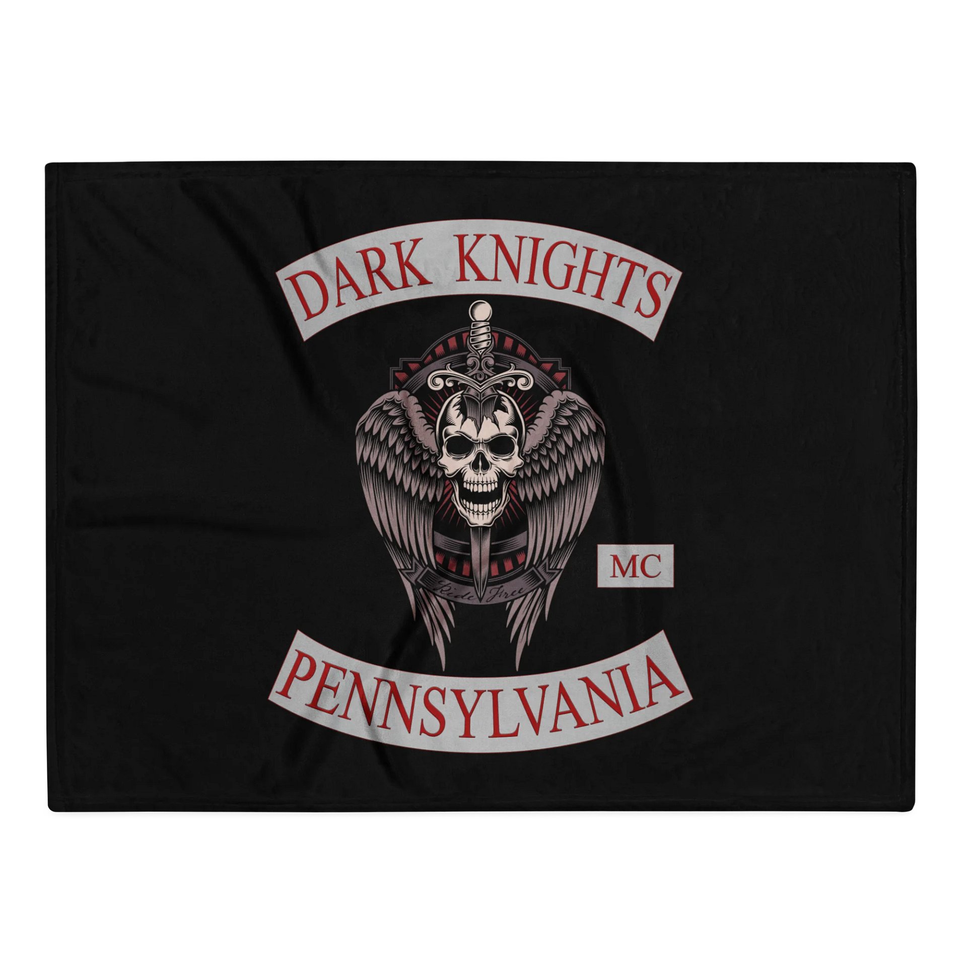 Dark Knights MC Throw Blanket product image (1)