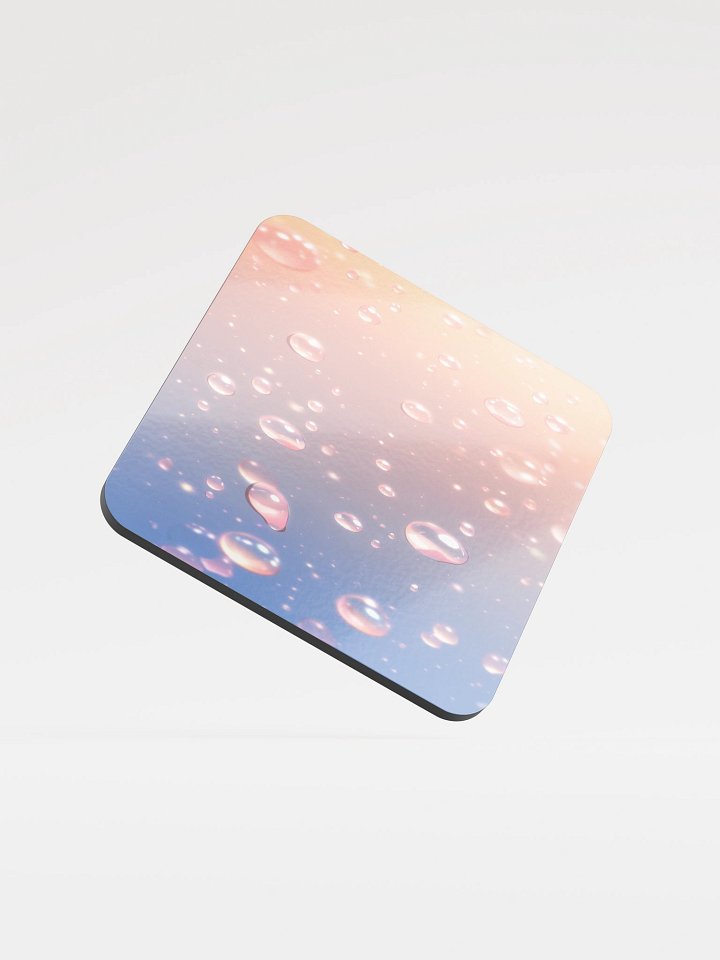 Dreamy Droplets - Cork Coaster product image (1)