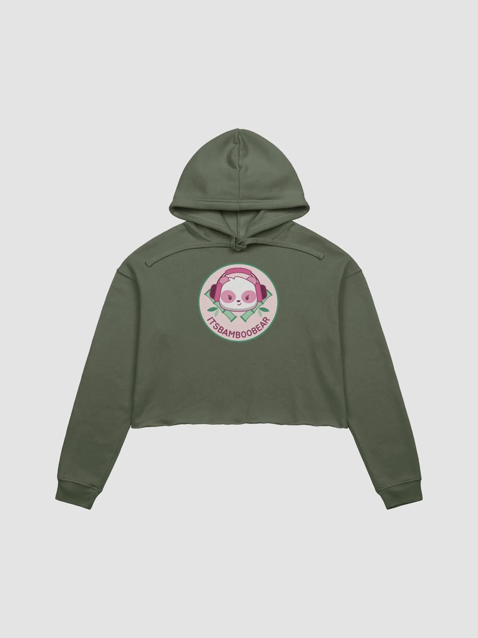 BambooBear Logo- Crop Sweatshirt product image (1)