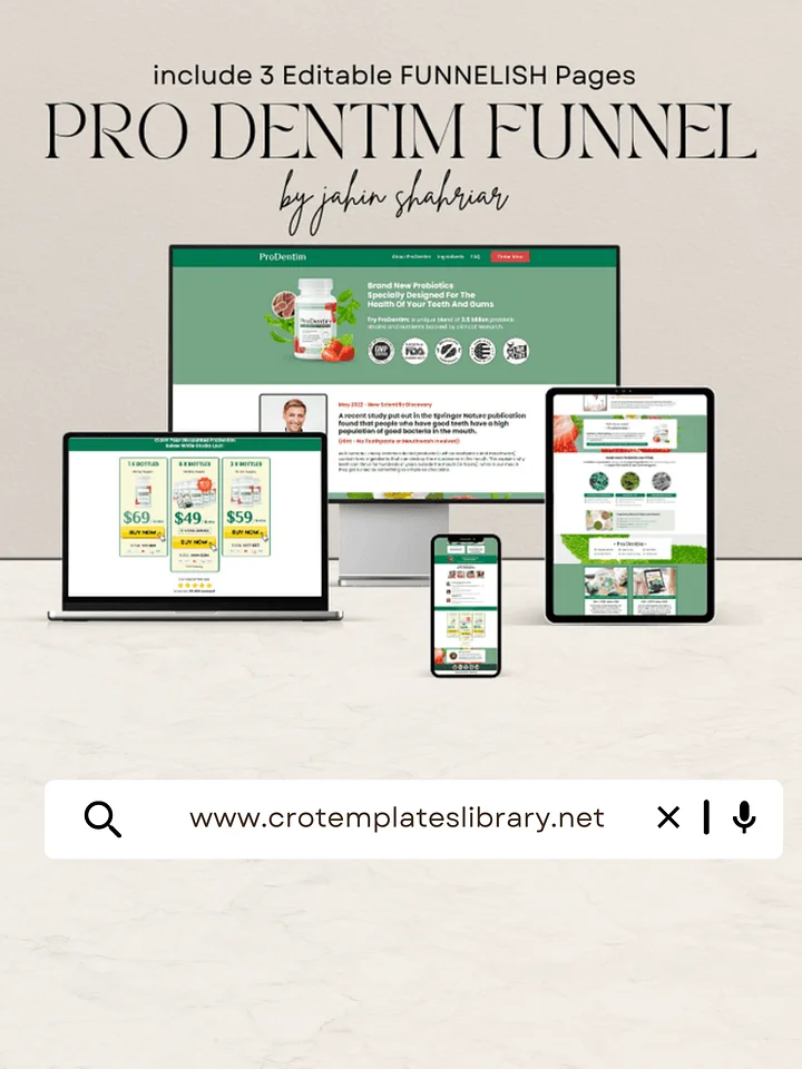 ProDentim ClickBank Funnelish Templates product image (1)