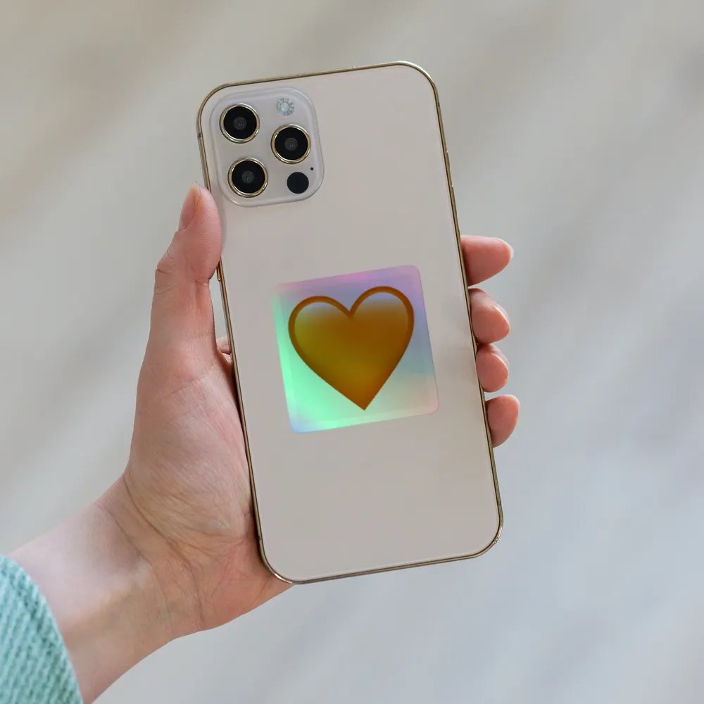 🧡Orange Heart Sticker product image (6)