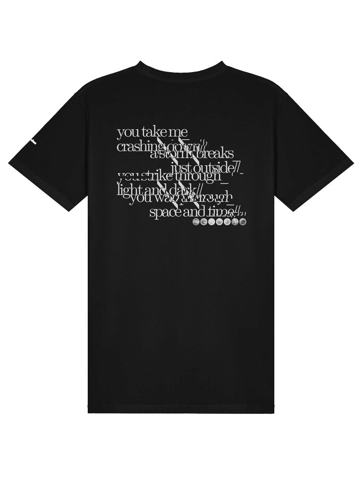 through space and time// tee (dark) product image (2)