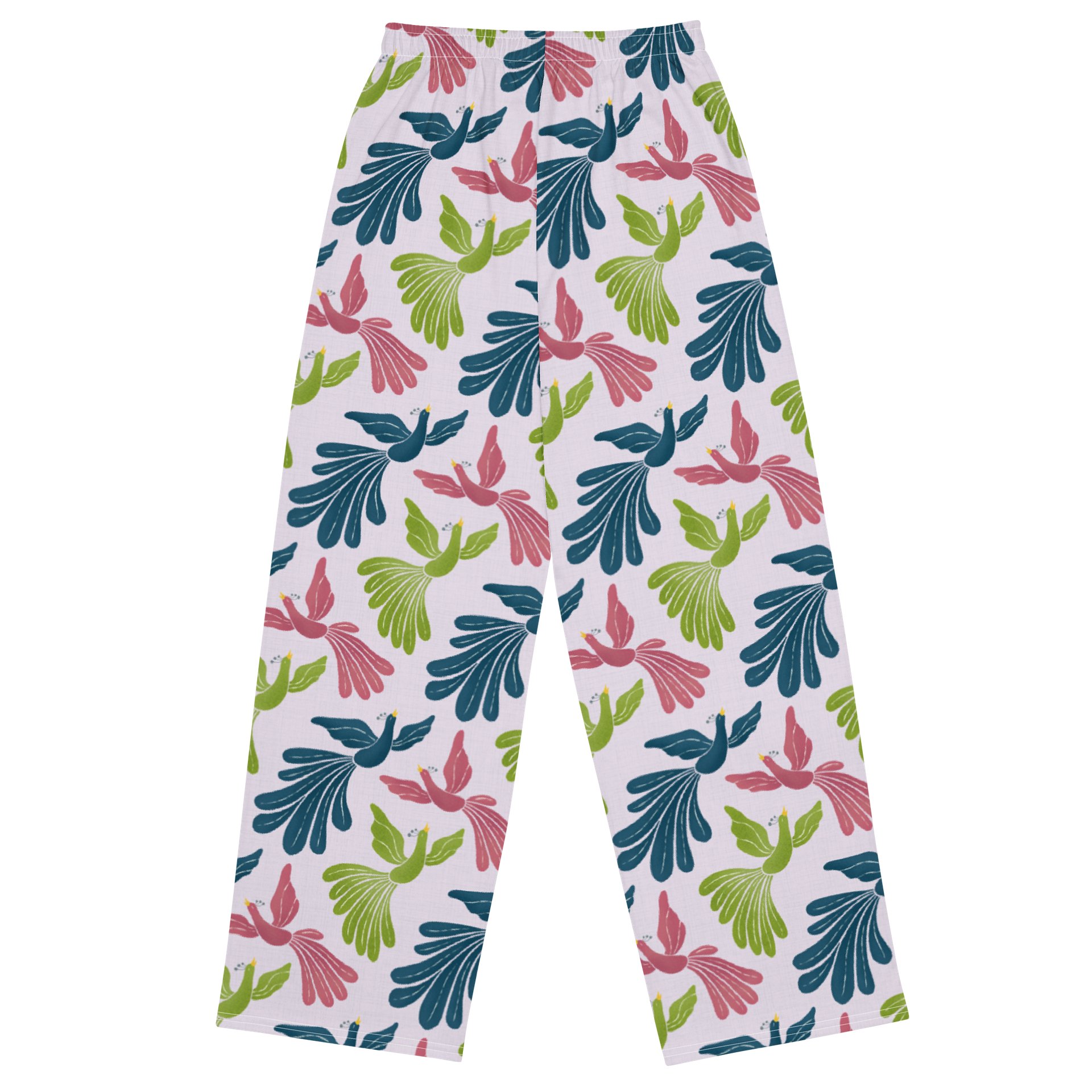 Mid-Century Modern Firebirds Unisex Wide Leg Pants product image (2)