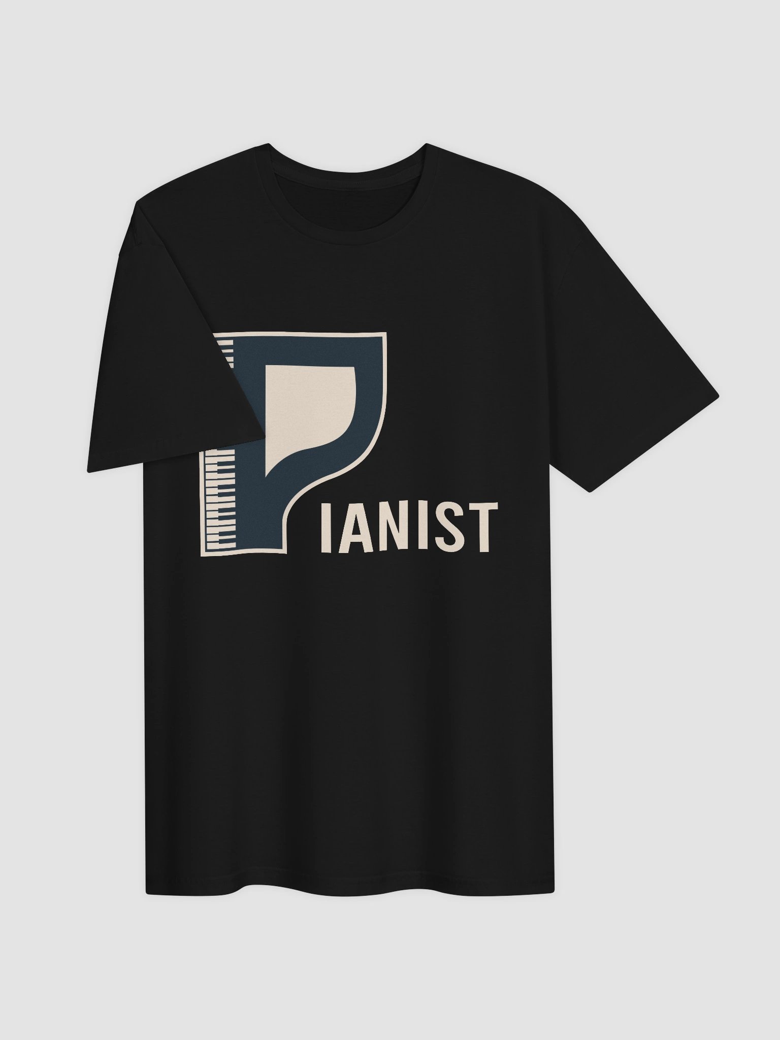 Piano Key Pianist Graphic Tee product image (3)