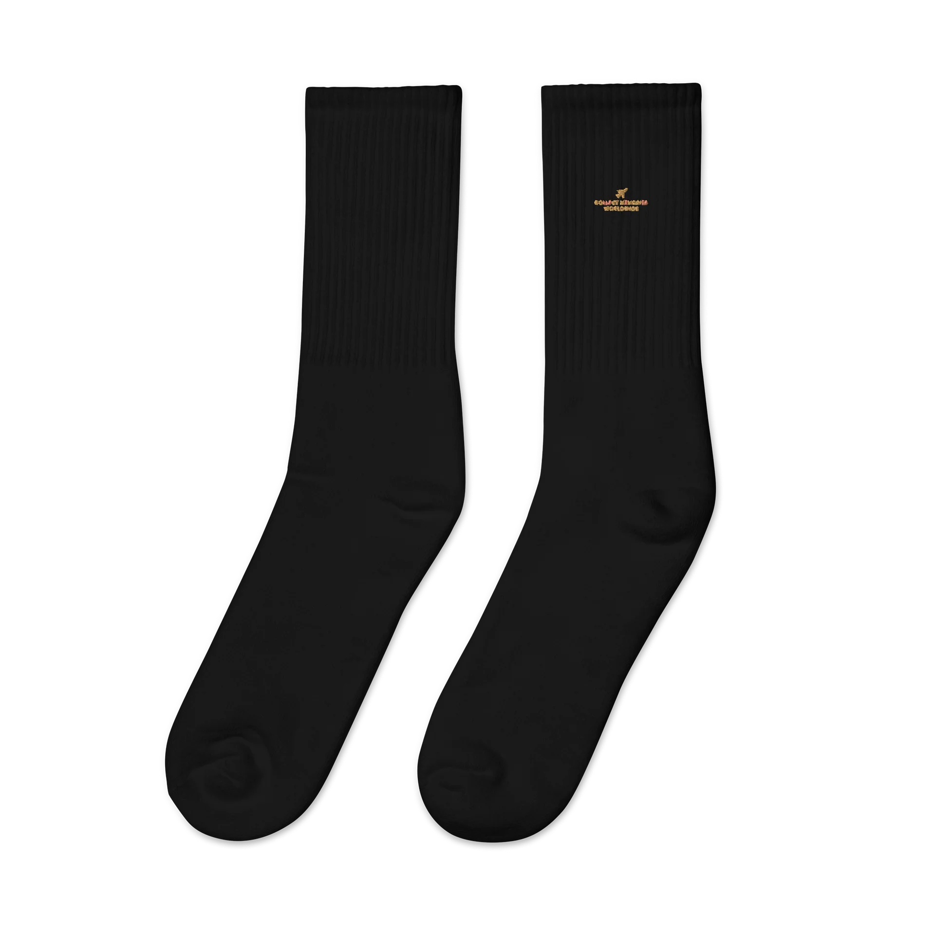 Jetlag & Joy Collect Memories Embroidered Unisex Crew Socks product image (2)