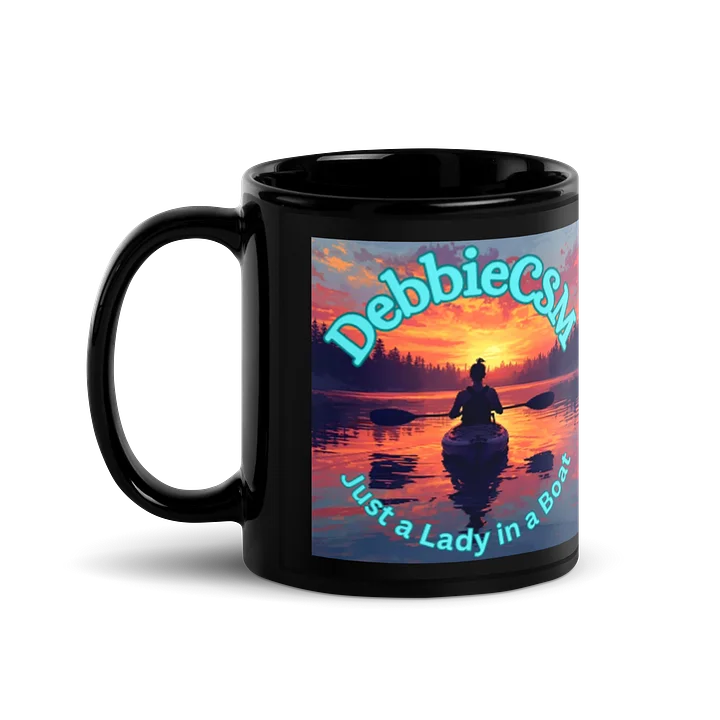 Debbie Logo Mug - Black product image (1)