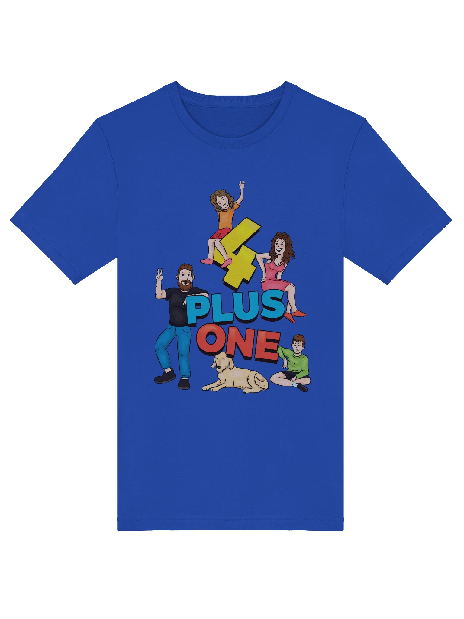 4plusone t shirt product image (5)