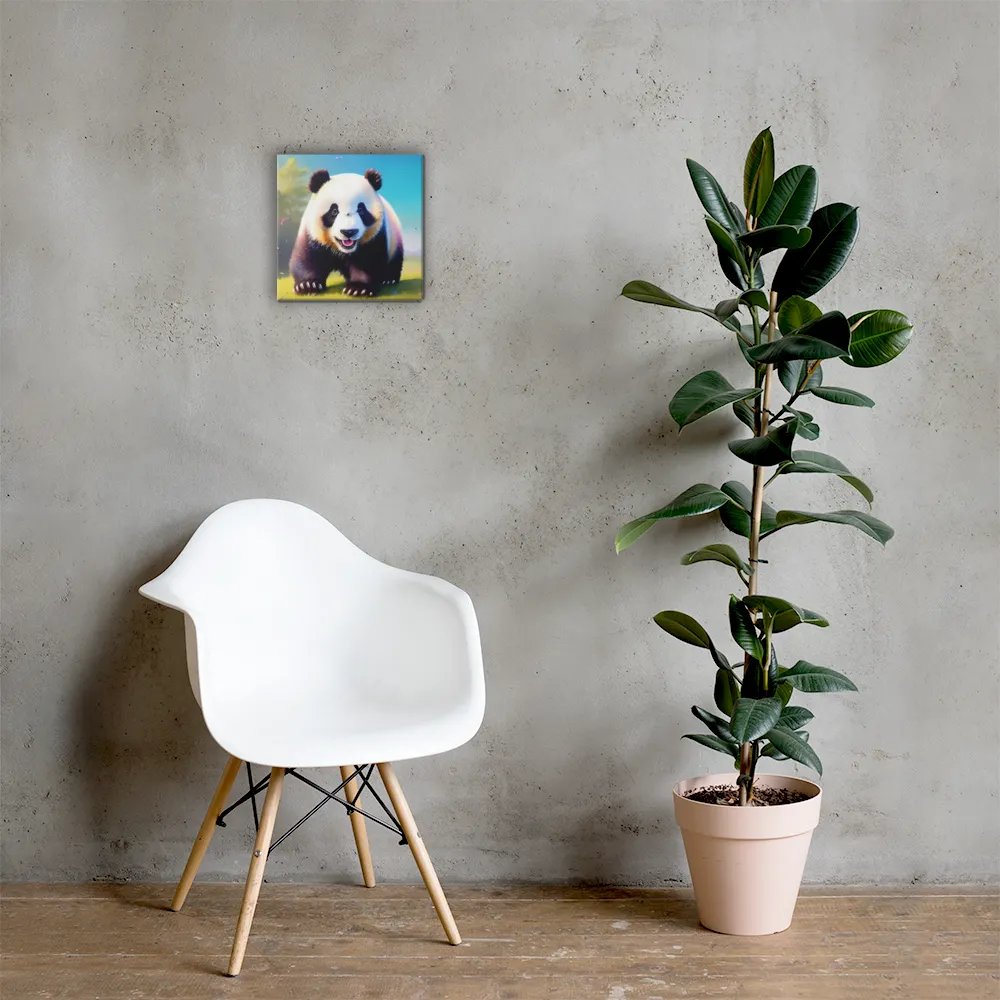 Cute Panda Digital Painting - v1 product image (5)