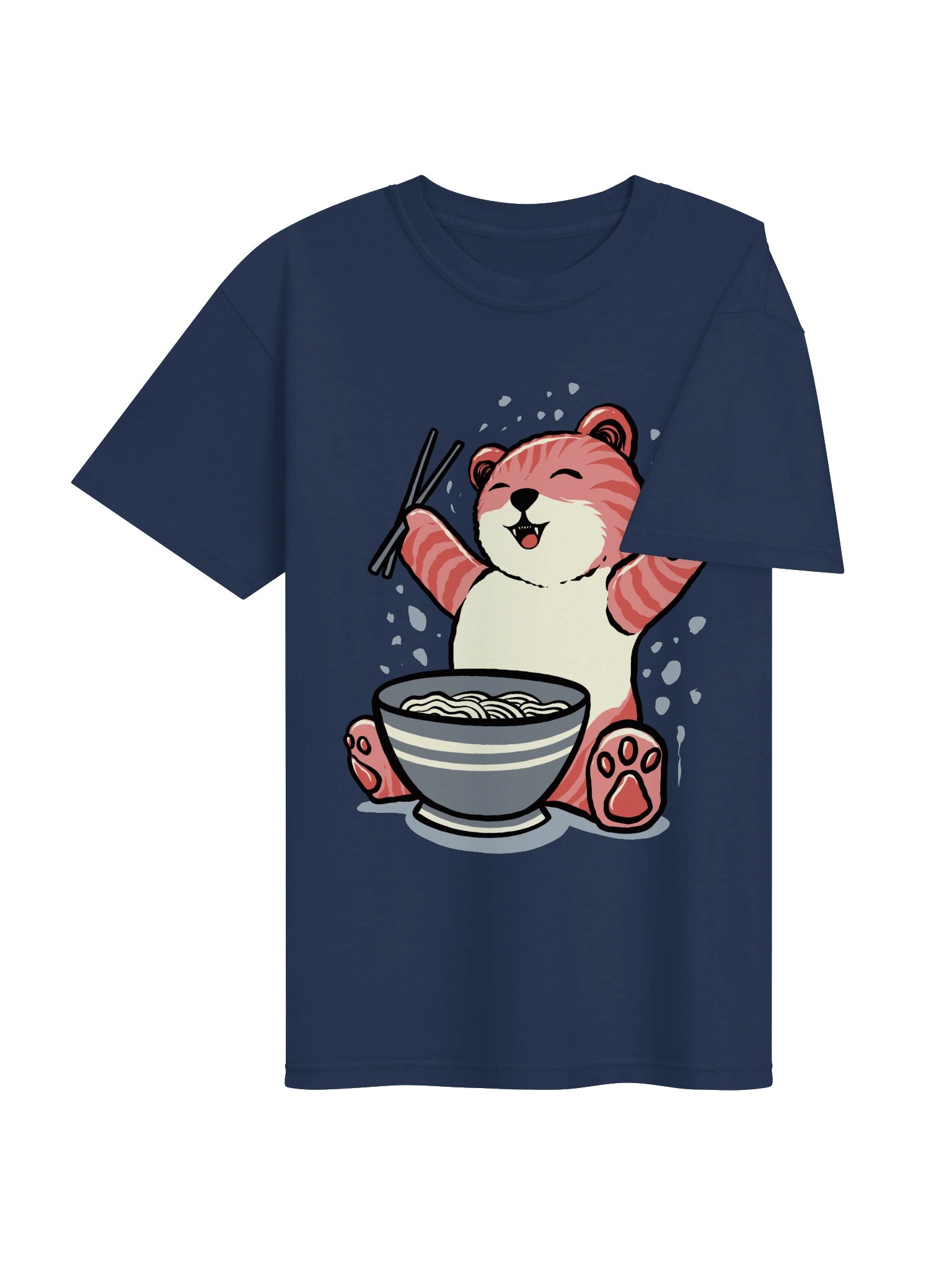 Happy Ramen Bear Unisex T-Shirt product image (35)