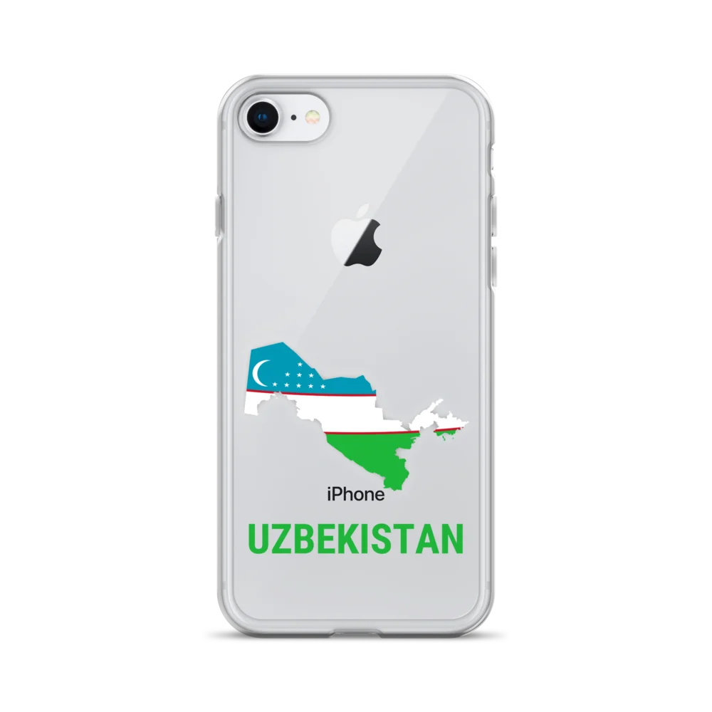 Uzbekistan 2026 World Cup Flag iPhone Tough Case - Uzbekistan Soccer Phone Cover - Dual Layer Protective Case product image (1)