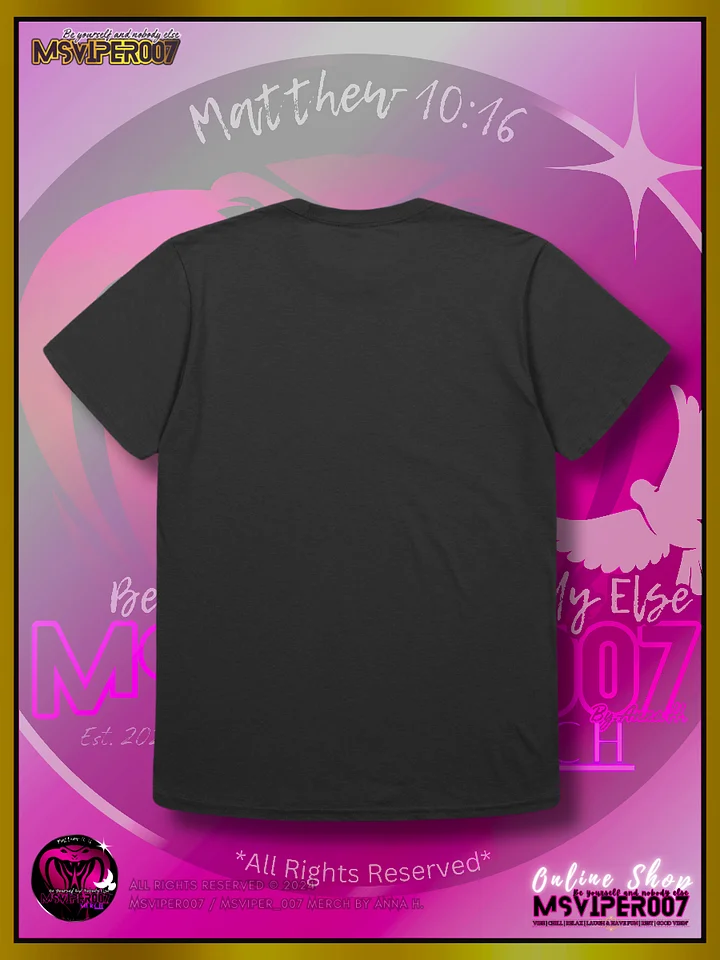 T-Shirts - MsViper007's "Uniquely Designed In His Image" [pink] - T-Shirt By Anna H. product image (2)