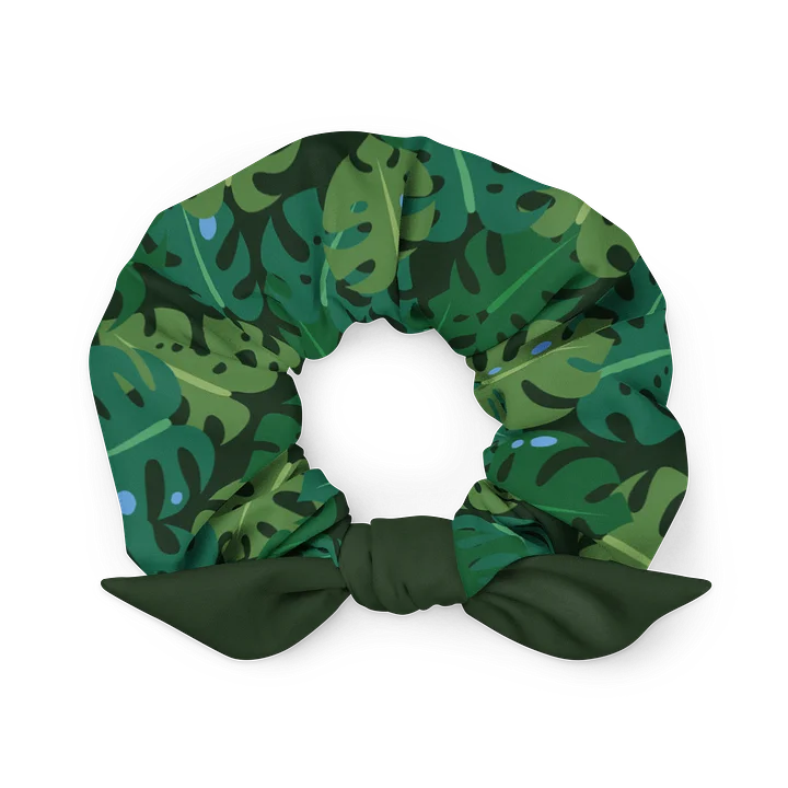 Jungle Leaves Scrunchie product image (1)