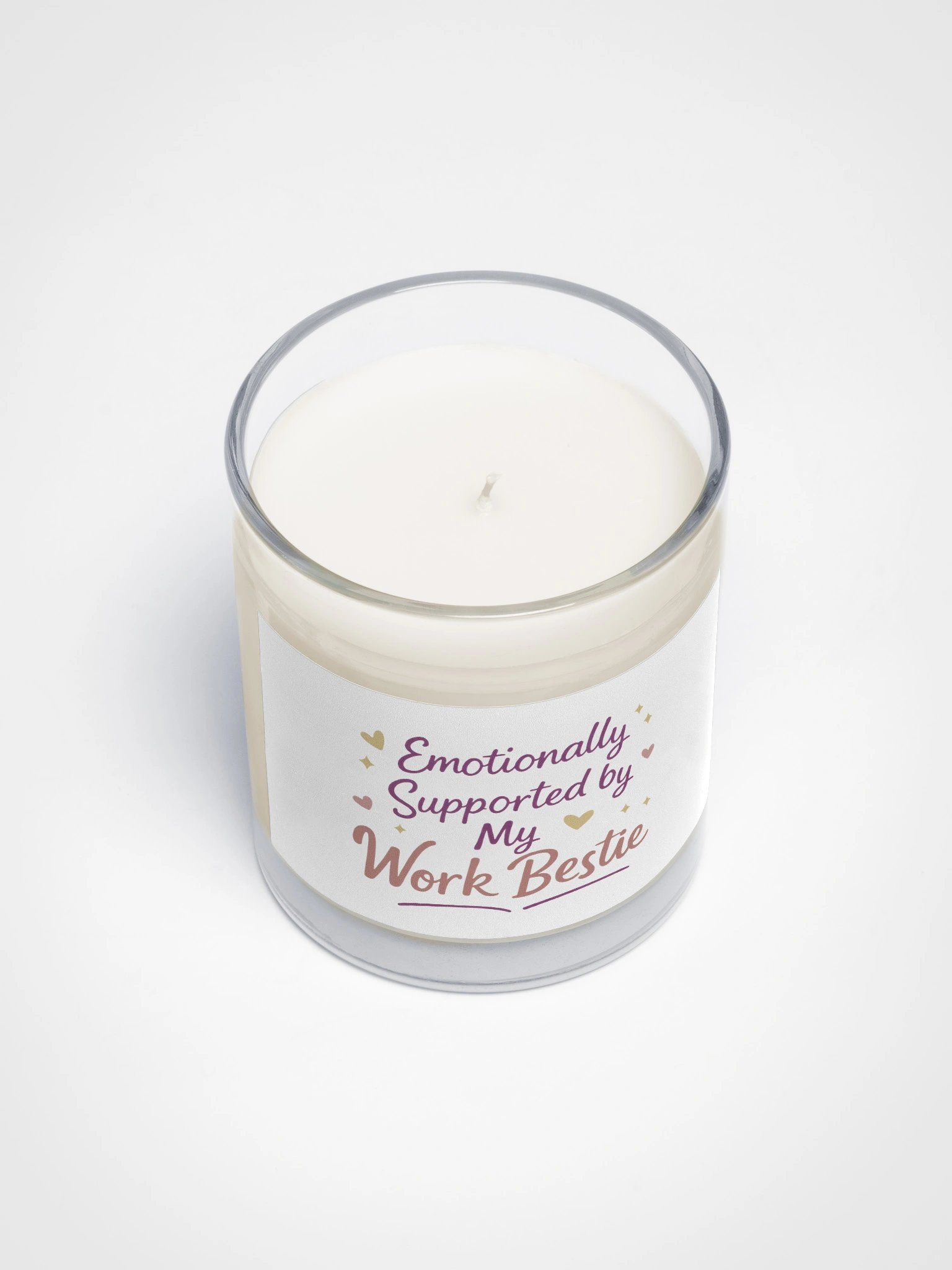 Emotionally Supported by My Work Bestie Candle product image (3)