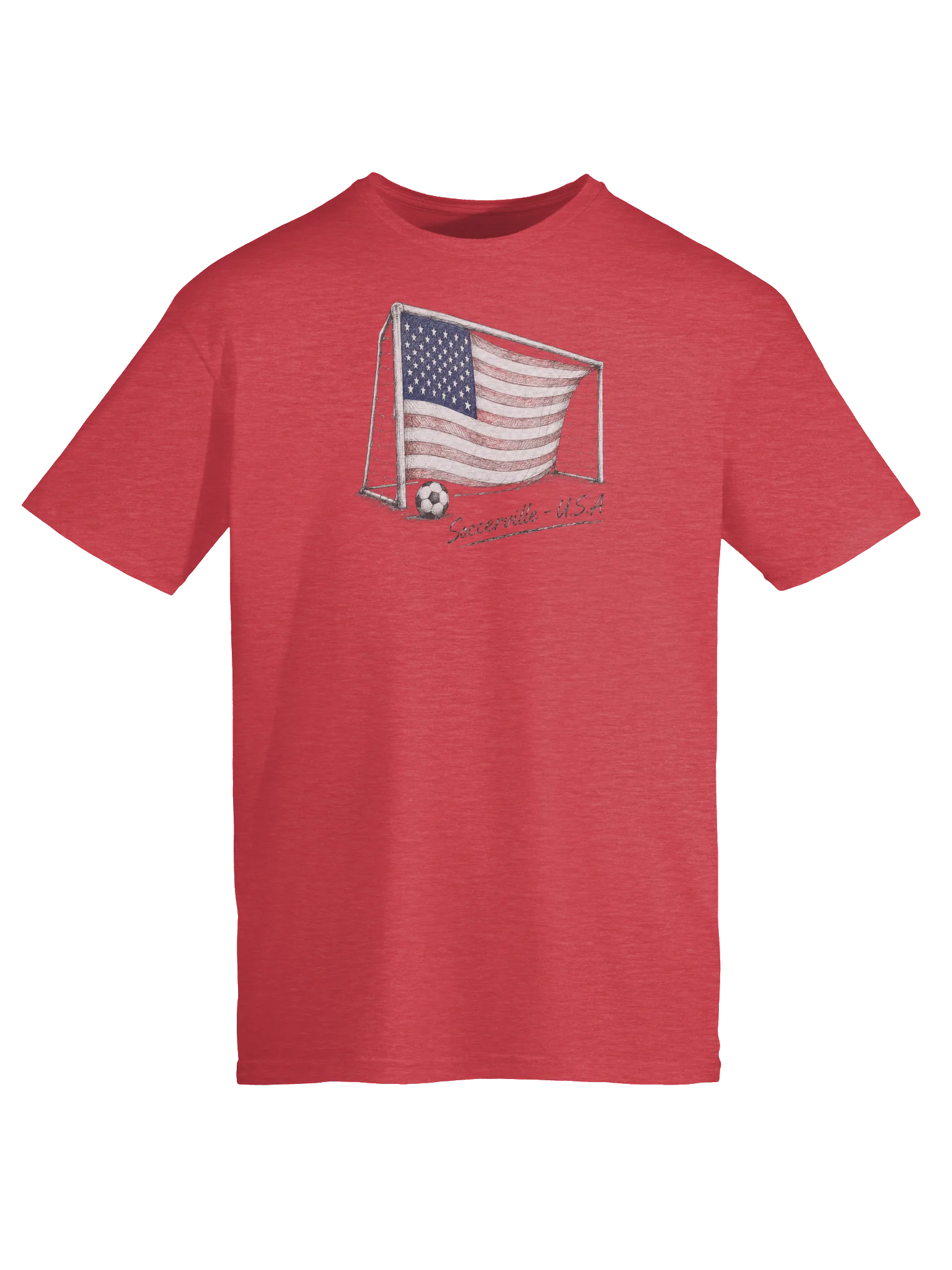 Soccerville U.S.A. Soccer Goal Tee product image (5)