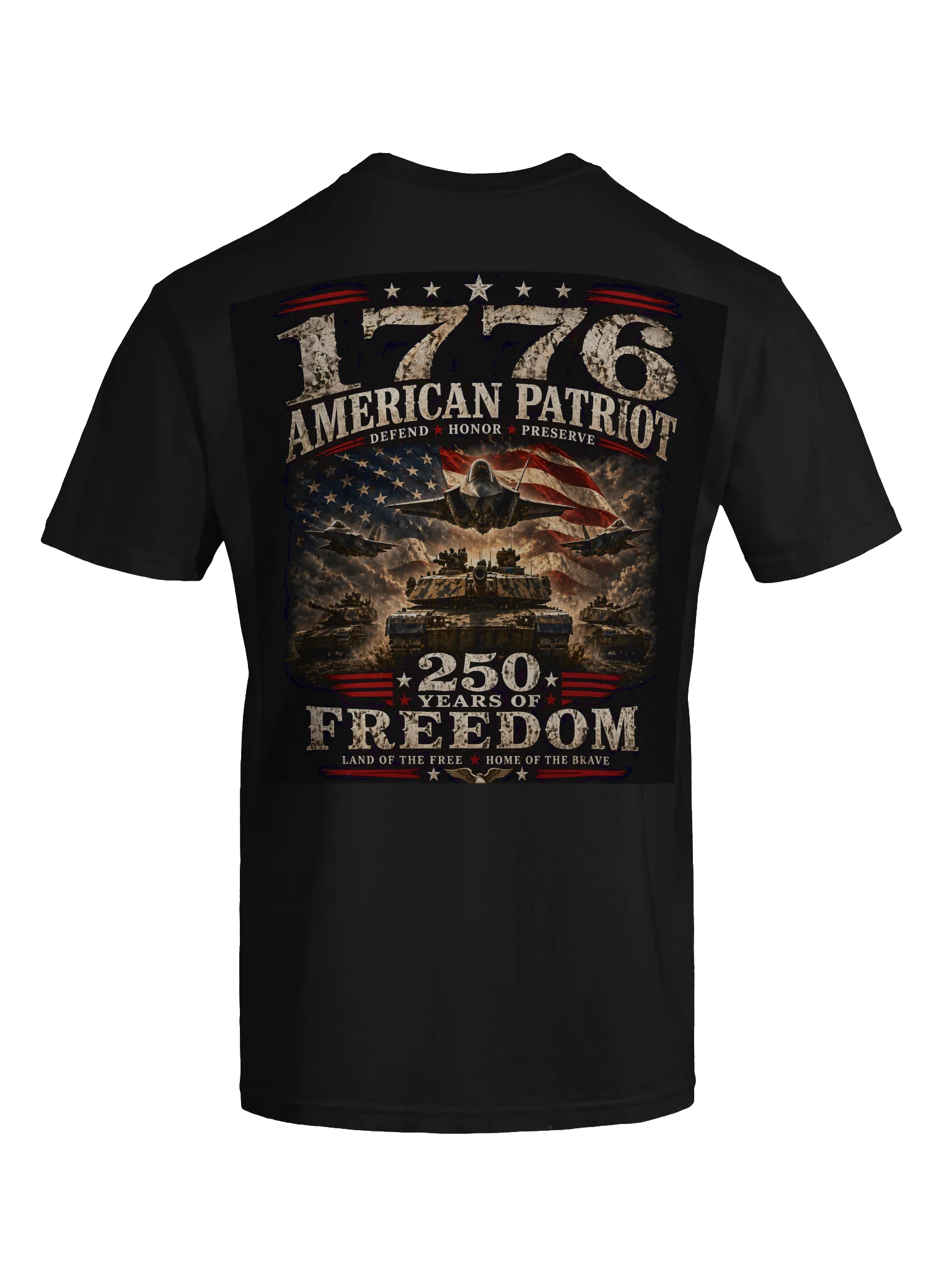Men’s black 250 Years Of Freedom product image (1)