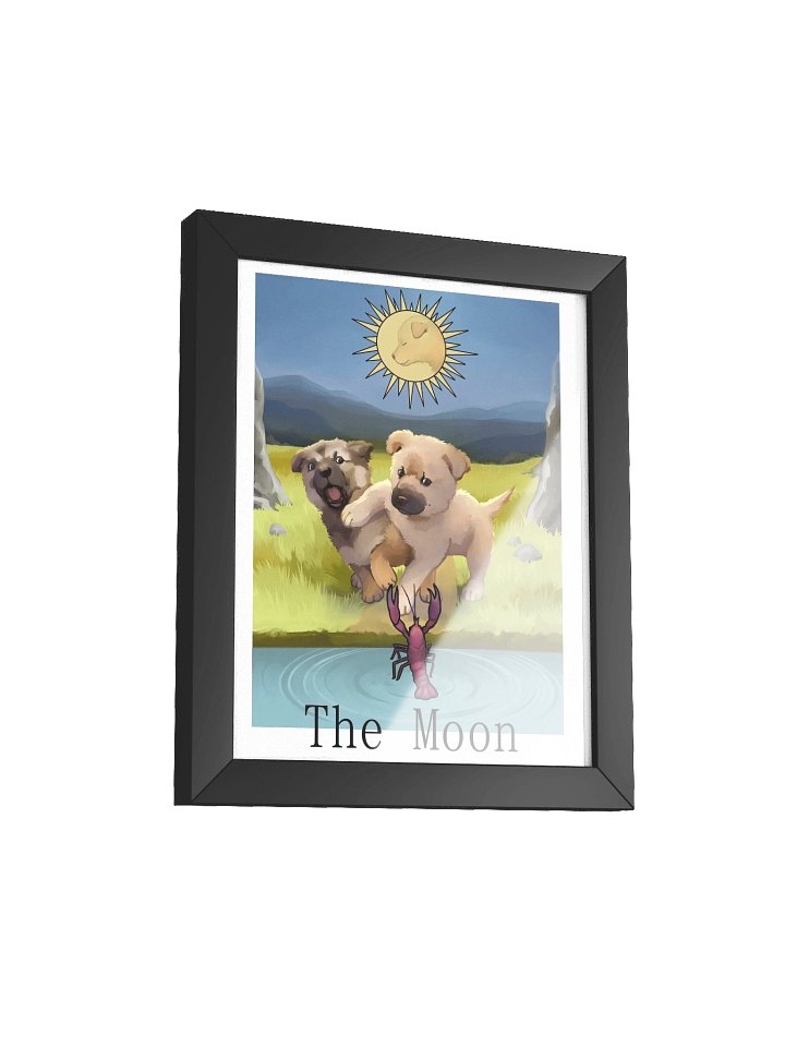The Moon framed poster product image (2)