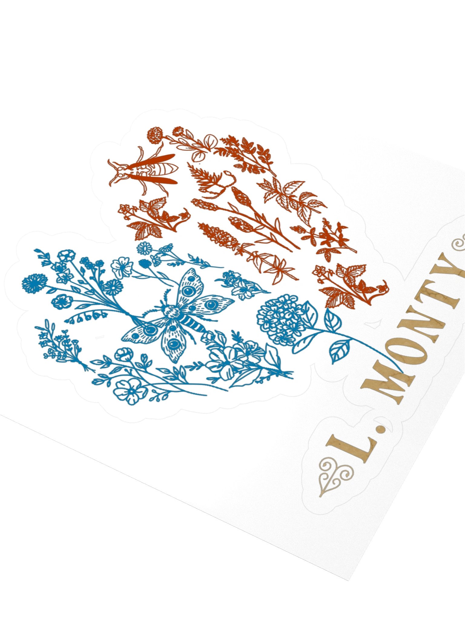 L. Monty Heart Sticker product image (3)