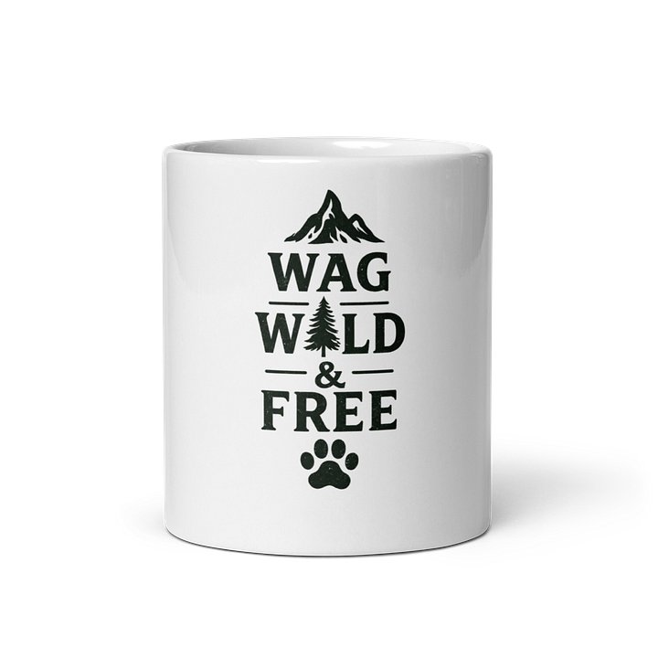JJ Unleashed “Wag Wild & Free” Adventure Mug product image (1)