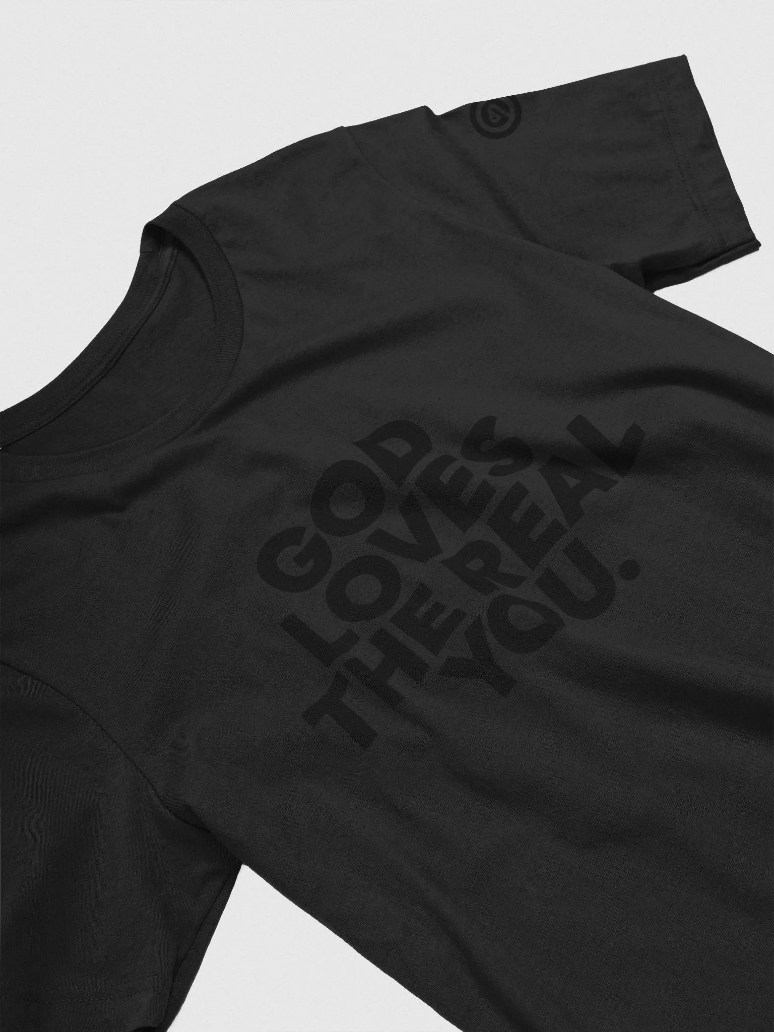 The Real One Matte Black T-shirt product image (3)