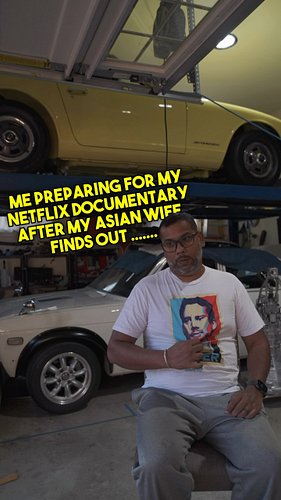 POV: Me preparing for my Netflix documentary after my wife finds out what the car actually cost… 😂

You know… not just the pu...